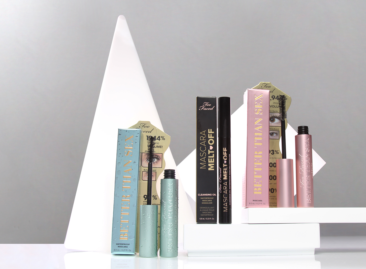 UGC social contest giveaway which included a years supply of Too Faced’s best-selling mascaras and Mascara Melt Off. 