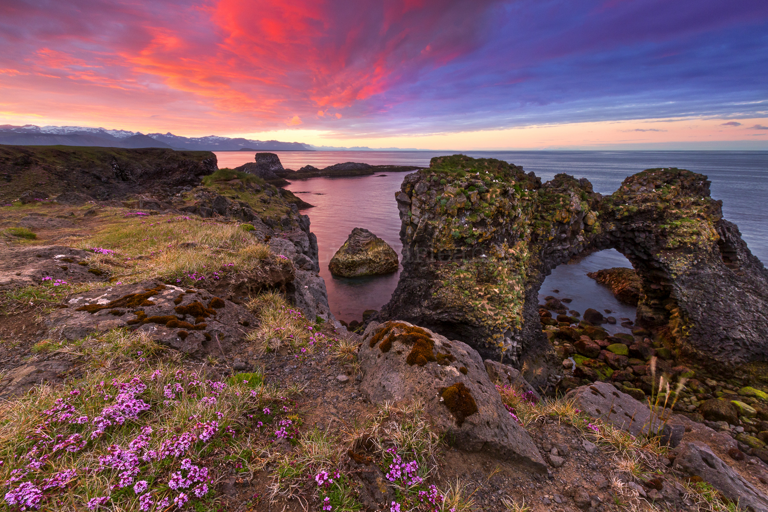 Arnarstapi Sunrise - horizontal