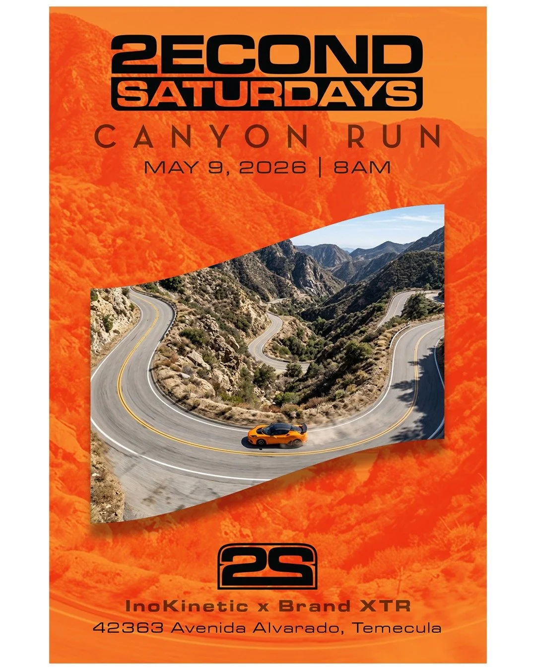 Join us May 9th for a fun Canyon Run. We start early to avoid traffic...8am! We have a new route planned that will be a blast!
