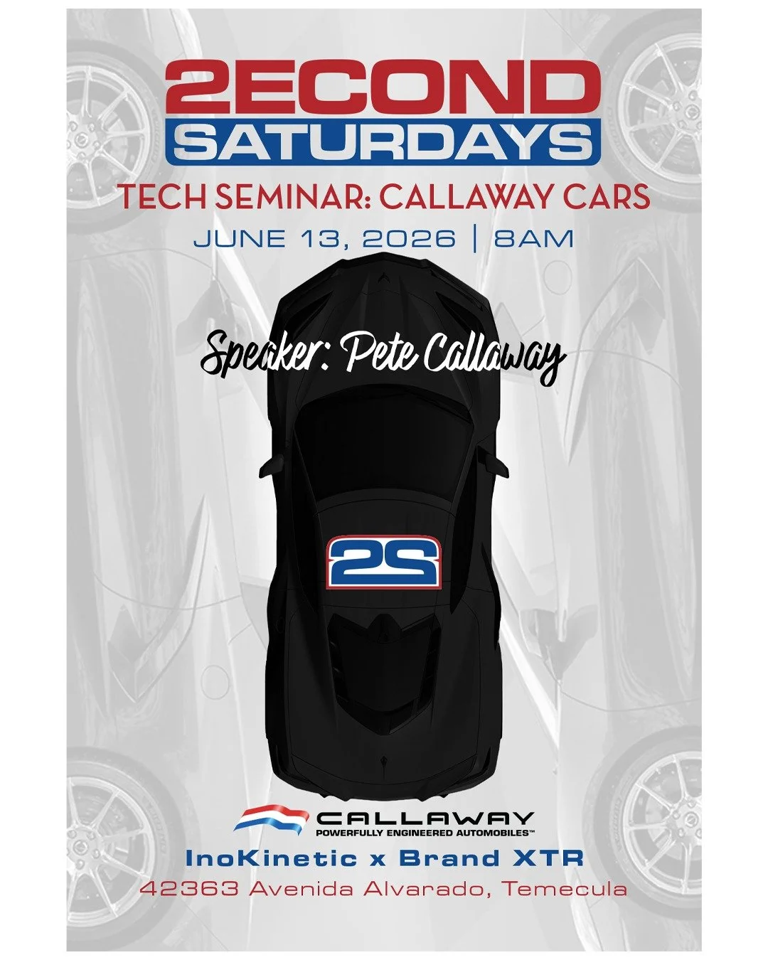 Come join us this Saturday for a fun and informative event. If you love cars and love to learn about new advances, come meet Pete Callway and our IK team this Saturday morning.