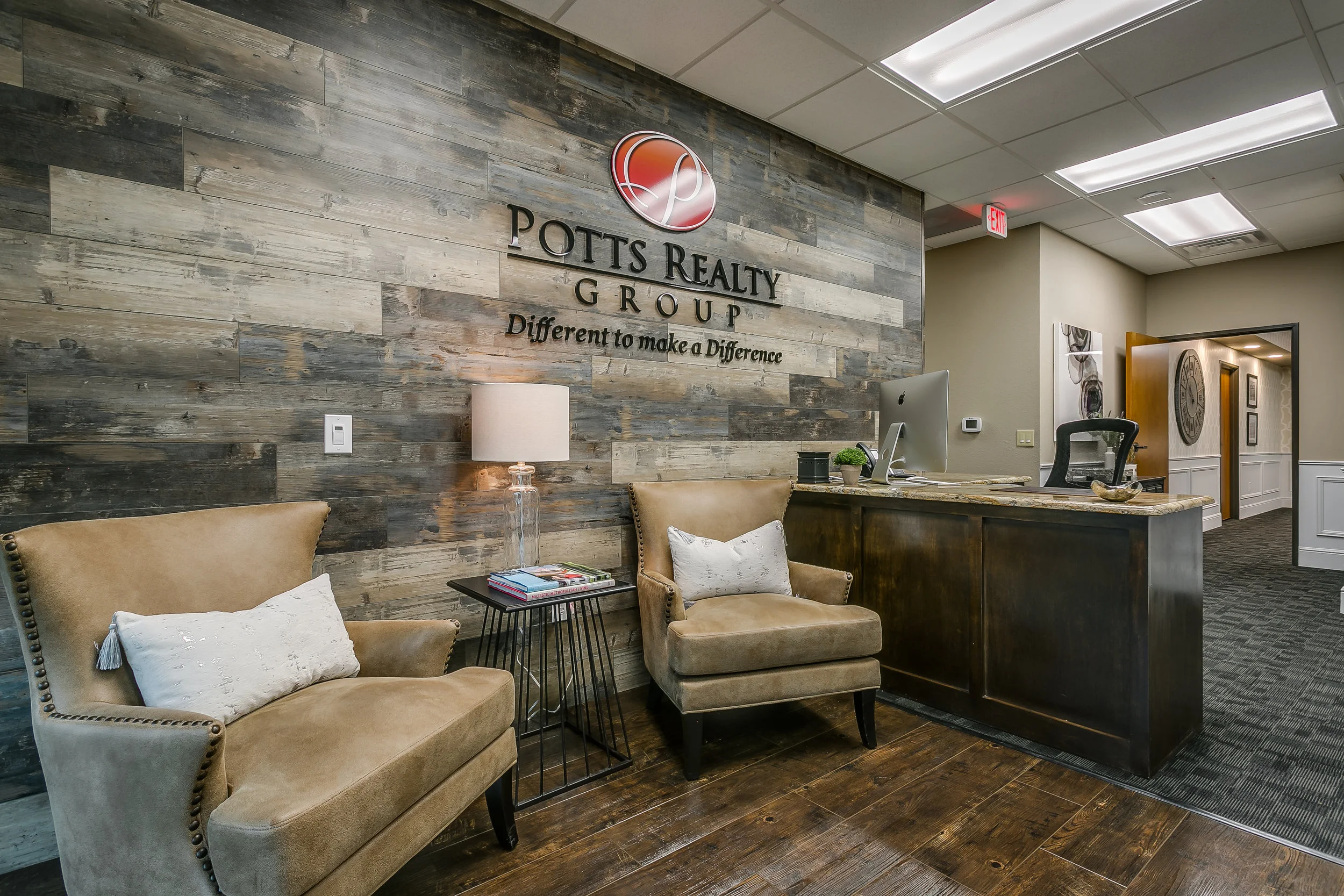 Potts Realty Group — Behind the Curtains Design