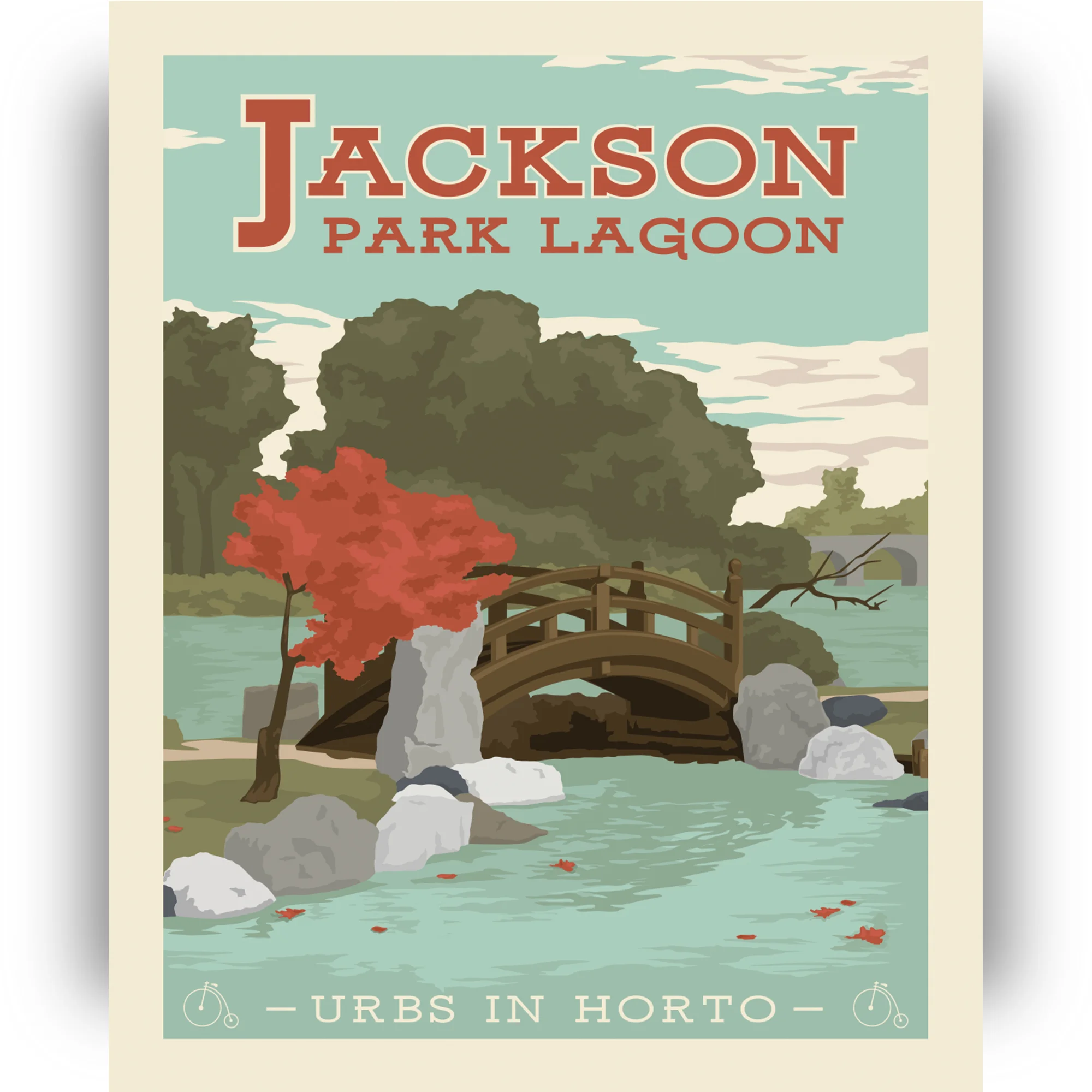 Jackson Park Print - "Urbs In Horto" Series