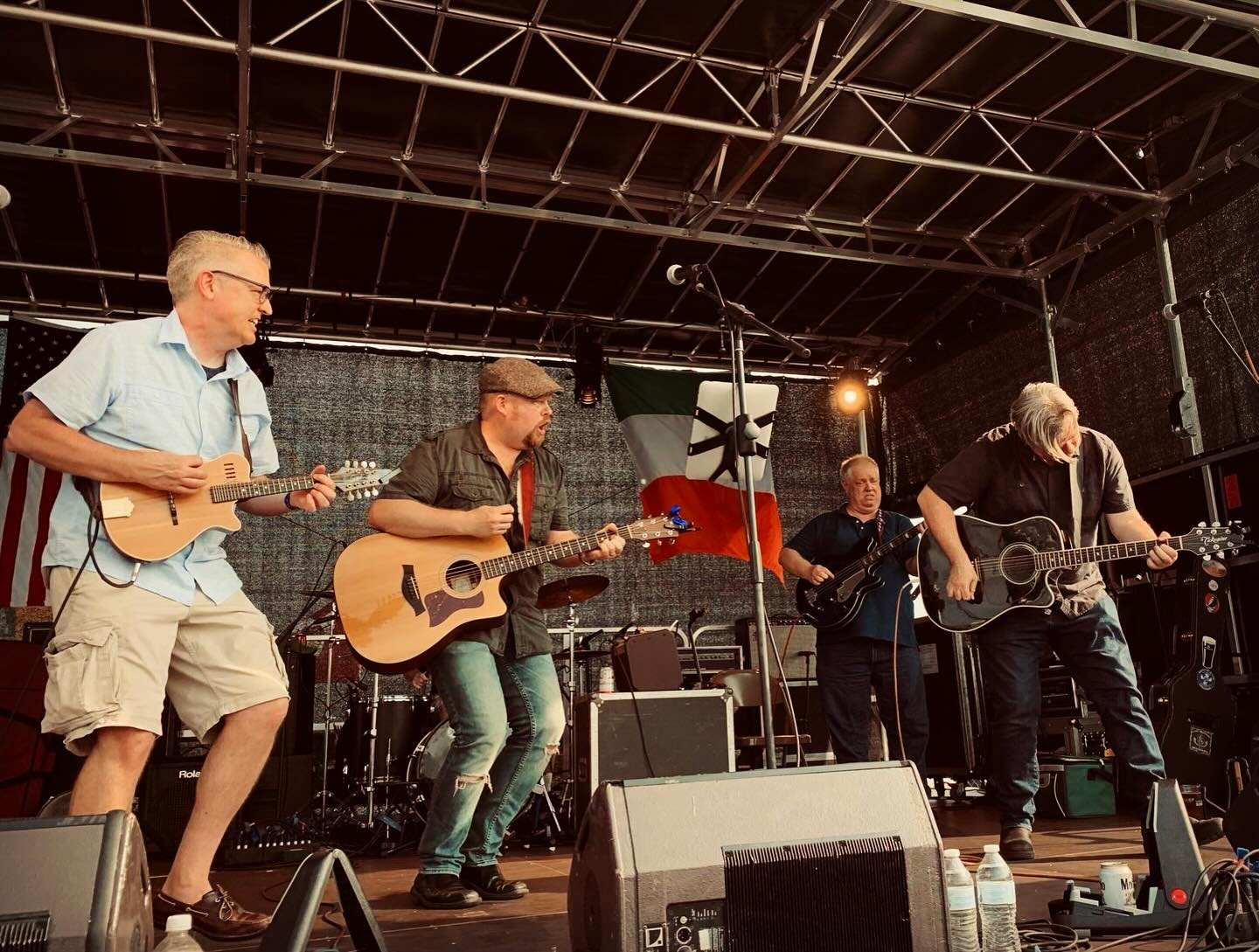 Action photo of the day&hellip;Swallowtail!!! #actionphoto #cbb #swallowtail #brooklynsown #celticrootsrock #celticfolk #celticpunk #goodcraic #livemusic #festival #rockawaybeach #queens #onstage #goodtimes #wontgetfooledagain #seeyousoon