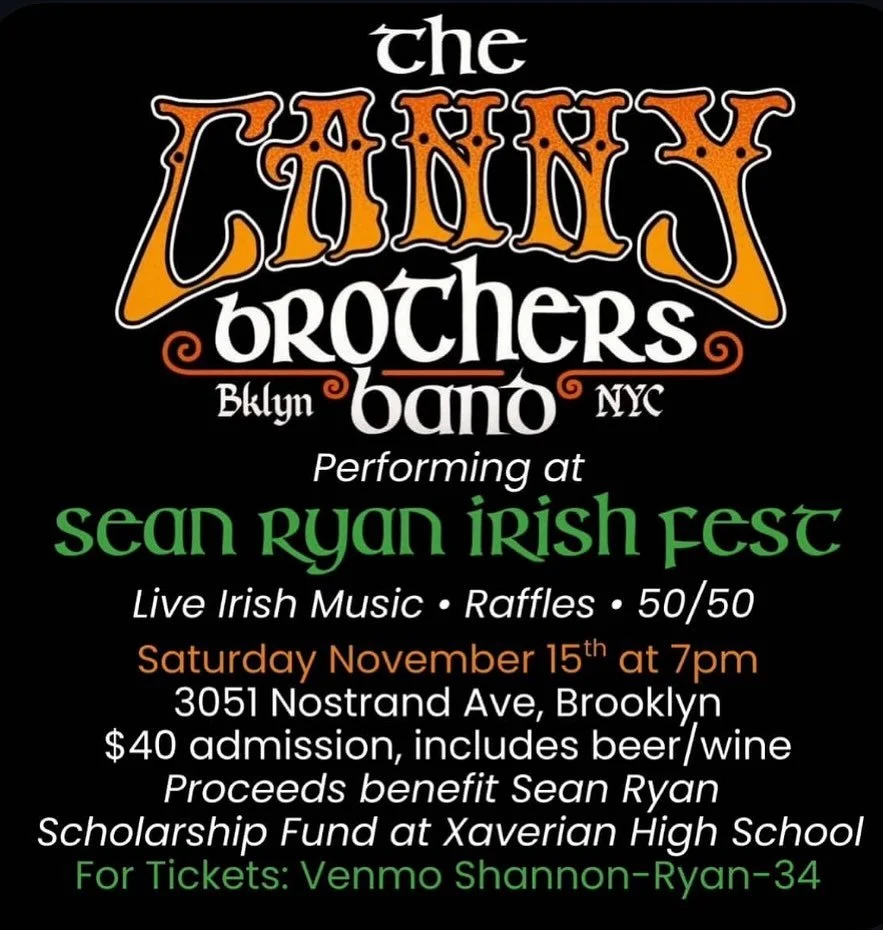 We’ve got another great show coming up in a few weeks, for a very worthy cause.  We’ll see you at this year’s Sean Ryan’s Irish Fest!! #brooklynsown #cbb #livemusic #seanryanirishfest #celticrootsrock #celticfolk #celticpunk #