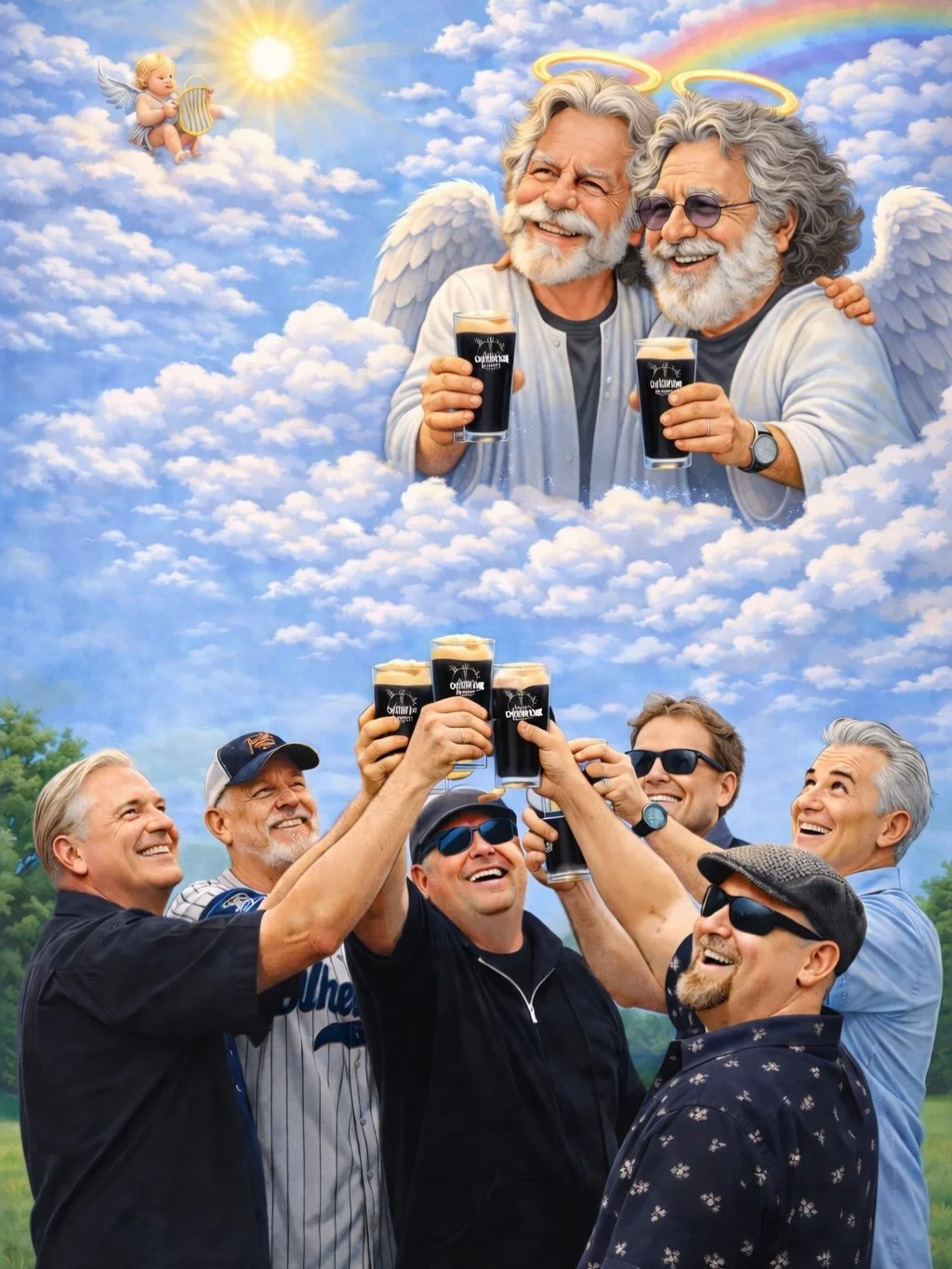 It&rsquo;s with a heavy heart that we post this. Bob Weir, influenced the CBB and so many others in so many ways. All we can say is rest easy Bobby. What a show you must be having in heaven reunited with Jerry!! #rip #heavyheart💔 #bobweir #greatfuld