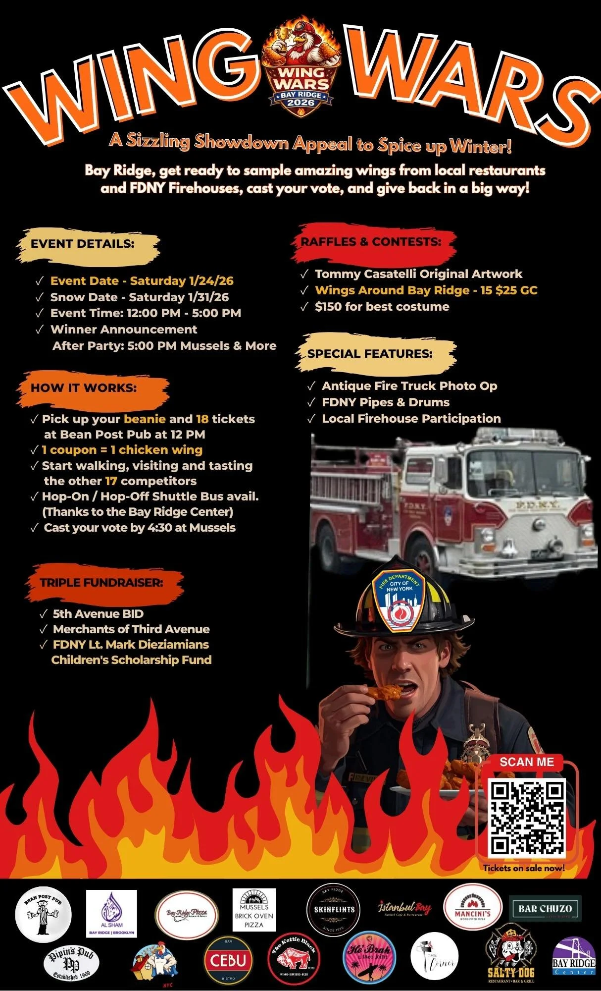 Who&rsquo;s going to #WingWars this Saturday?? Don&rsquo;t miss out!