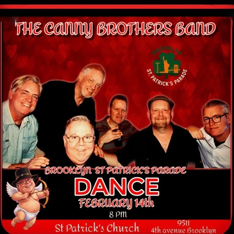 We&rsquo;re back at it again tonight at St. Patrick&rsquo;s Church in Bay Ridge to celebrate the kickoff party for the Brooklyn&rsquo;s St. Patrick&rsquo;s Parade!! Happy Valentine&rsquo;s Day, let&rsquo;s do this!!! #brooklynsown #cbb #stpatrickschu