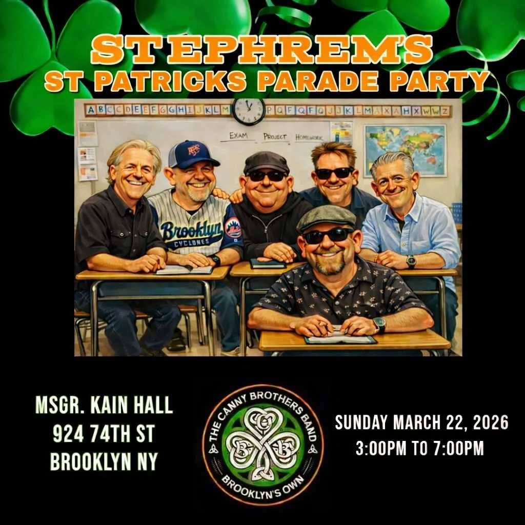 There are still a few last minute tickets left for this Sunday&rsquo;s Bay Ridge Parade After Party in St. Ephrem&rsquo;s Gymnasium. Reach out to Mary Donnelly 917-816-3733 or Brian Cassidy 917-803-8176 for more information and we&rsquo;ll see you th