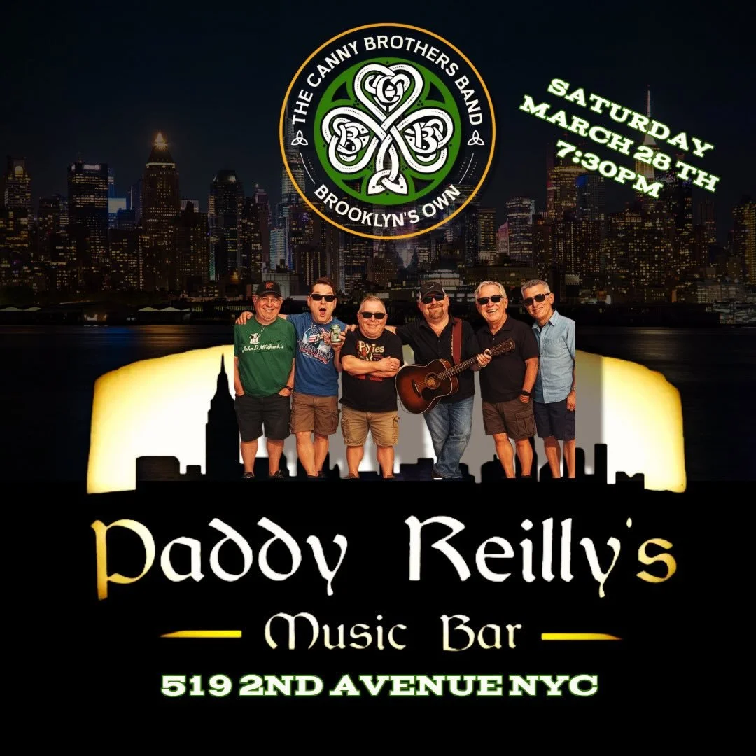 We&rsquo;re back at it again tonight at the world famous @paddyreillys on 2nd Avenue. Don&rsquo;t forget to stop by for some amazing pints and some great music. We&rsquo;ll see you all there at 7:30pm. #brooklynsown #cbb #celticrootsrock #paddyreilly