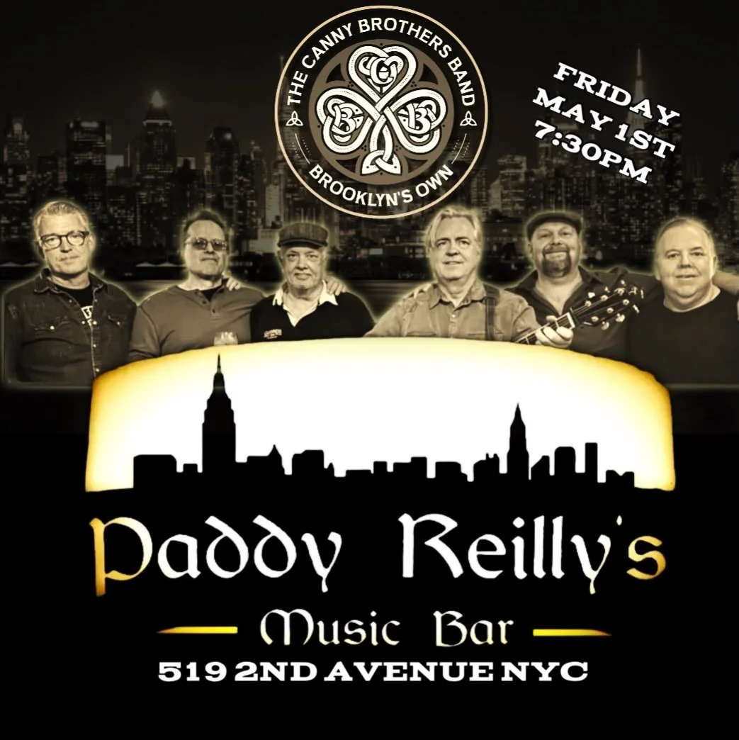 We&rsquo;re back at @paddyreillys this Friday May 1st, at 7:30pm, see ya then!!! #brooklynsown #cbb #celticrootsrock #paddyreillysmusicbarnyc #afterworkparty