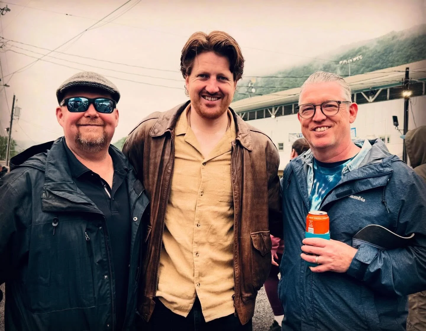 Hanging out with our good friend the one and only Jamie McKeogh @jigjamlive at @delfest . Three days in and what a great festival!! Jamie @jamiemckeogh killed it with @sierraelizabethferrell @watertowerband and @gaelic_storm we hope to see you and th