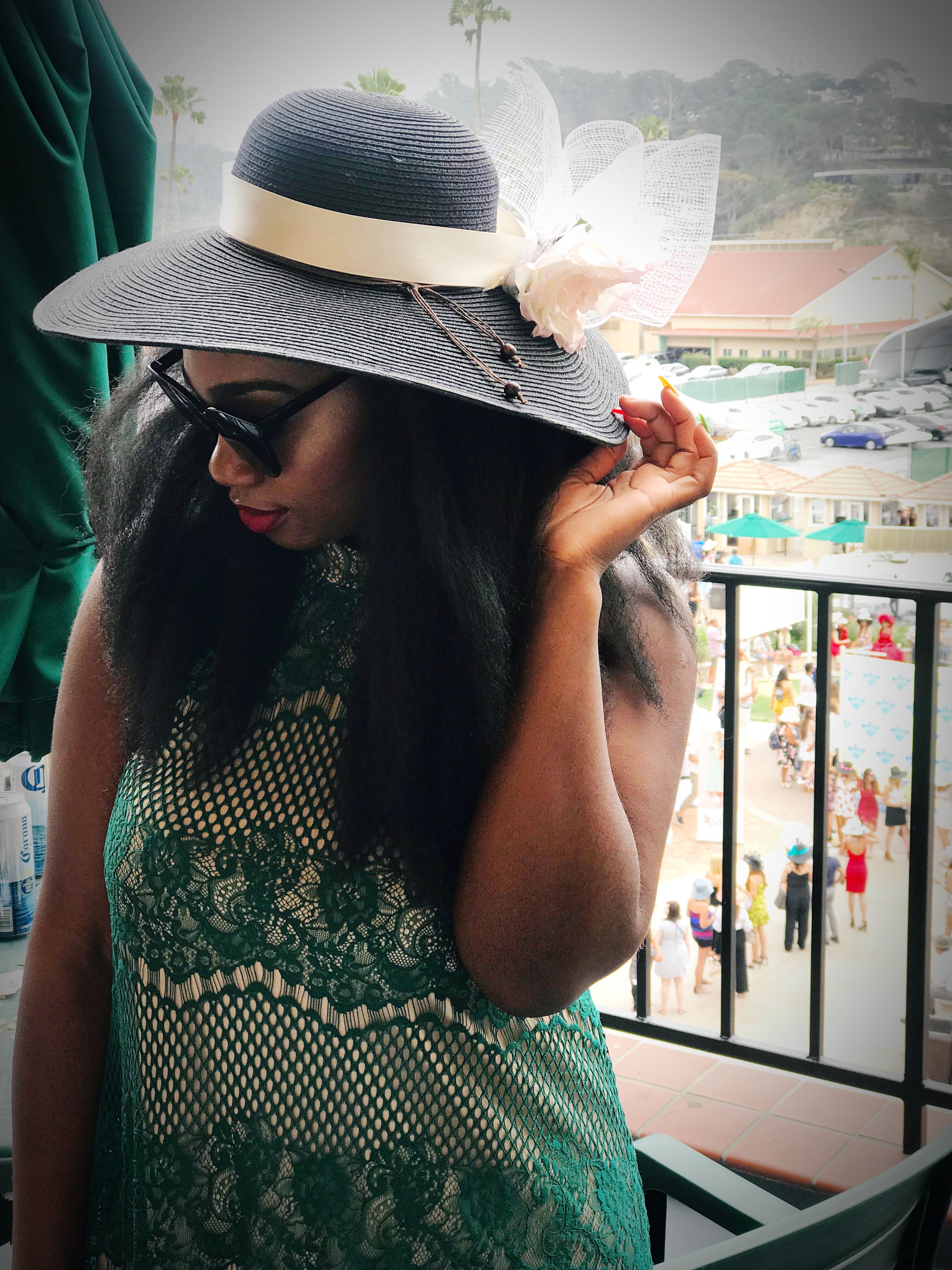 Image: Femi on Opening Day at Del Mar