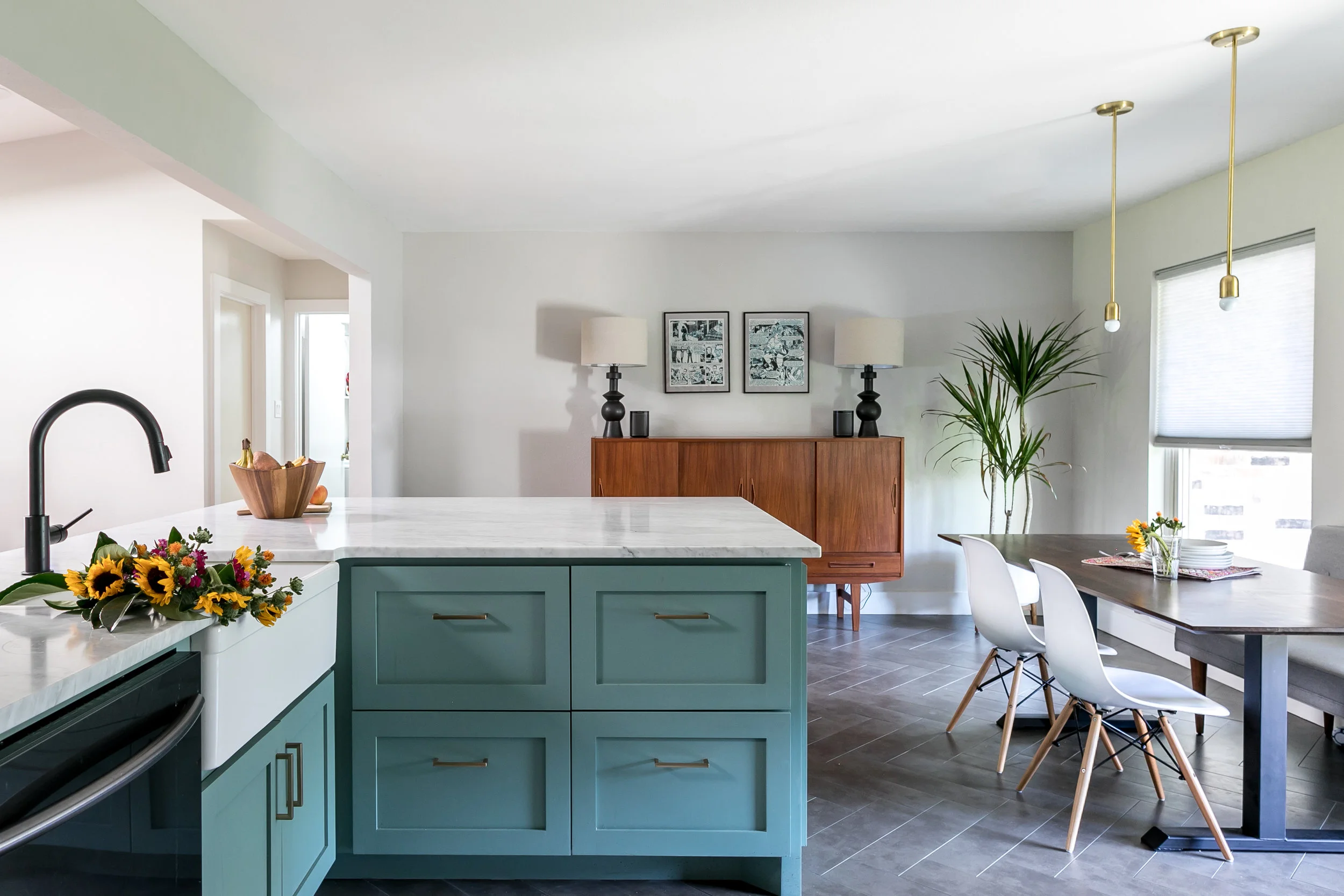 Midcentury Home Kitchen Remodel