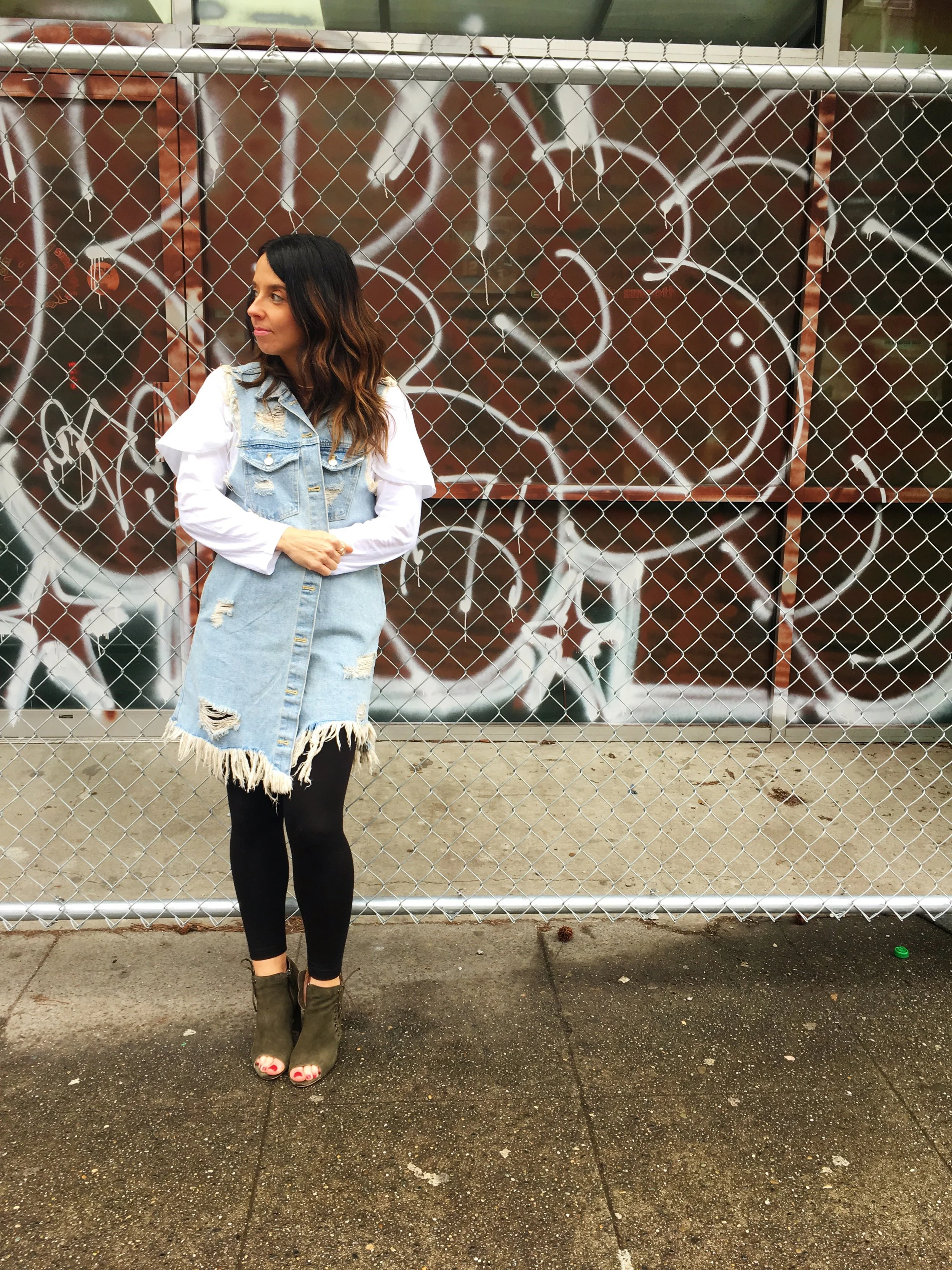 Denim Vests & Fringe