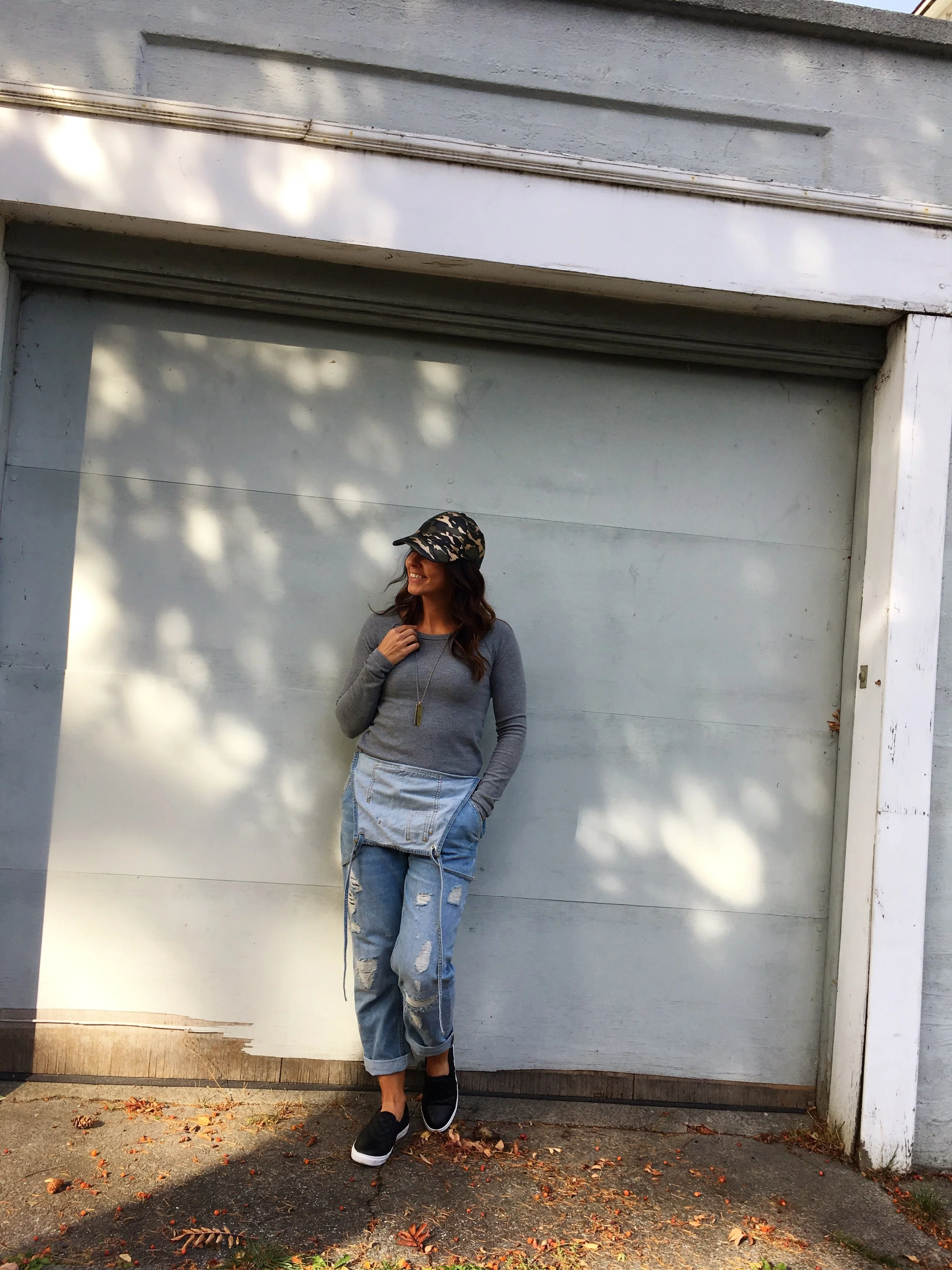 Fashionable Overalls In The Fall