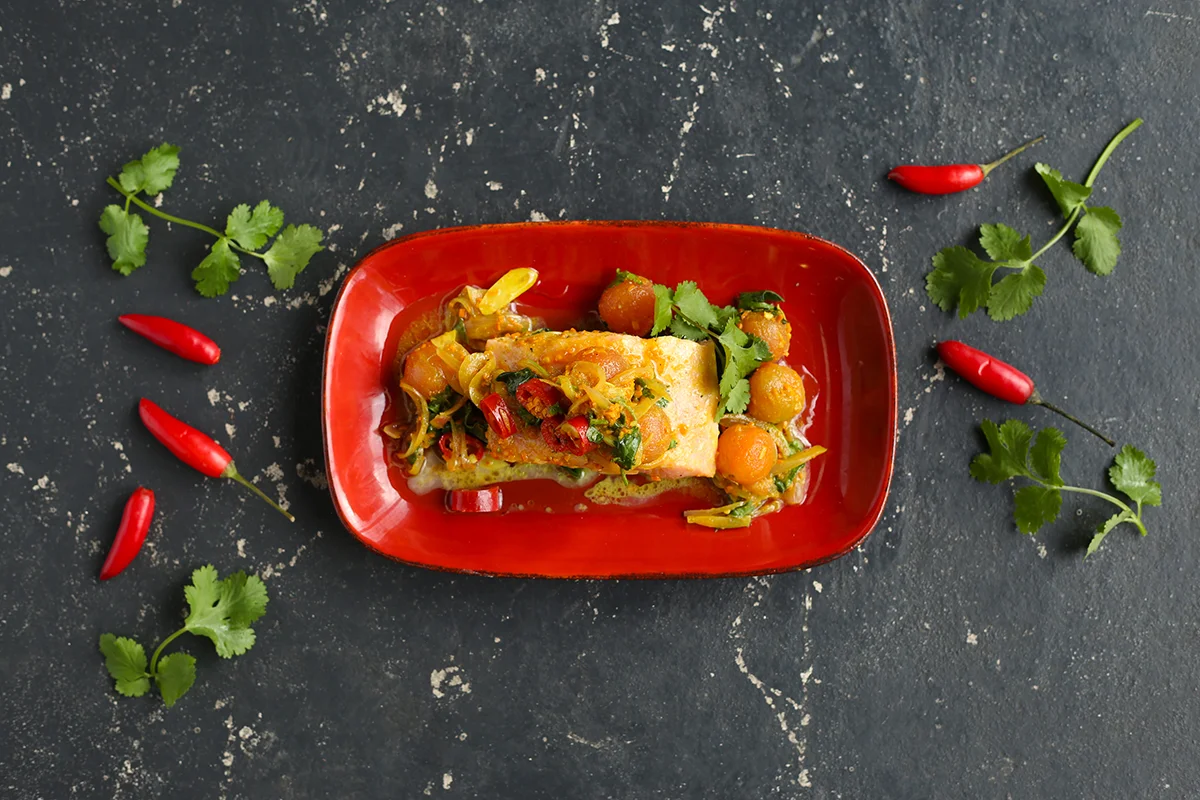 Salmon steamed in a bag with vegetables.jpg