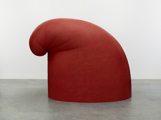 Big Phrygian , painted red cedar, 2010-2014, Glenstone Museum, Potomac, MD