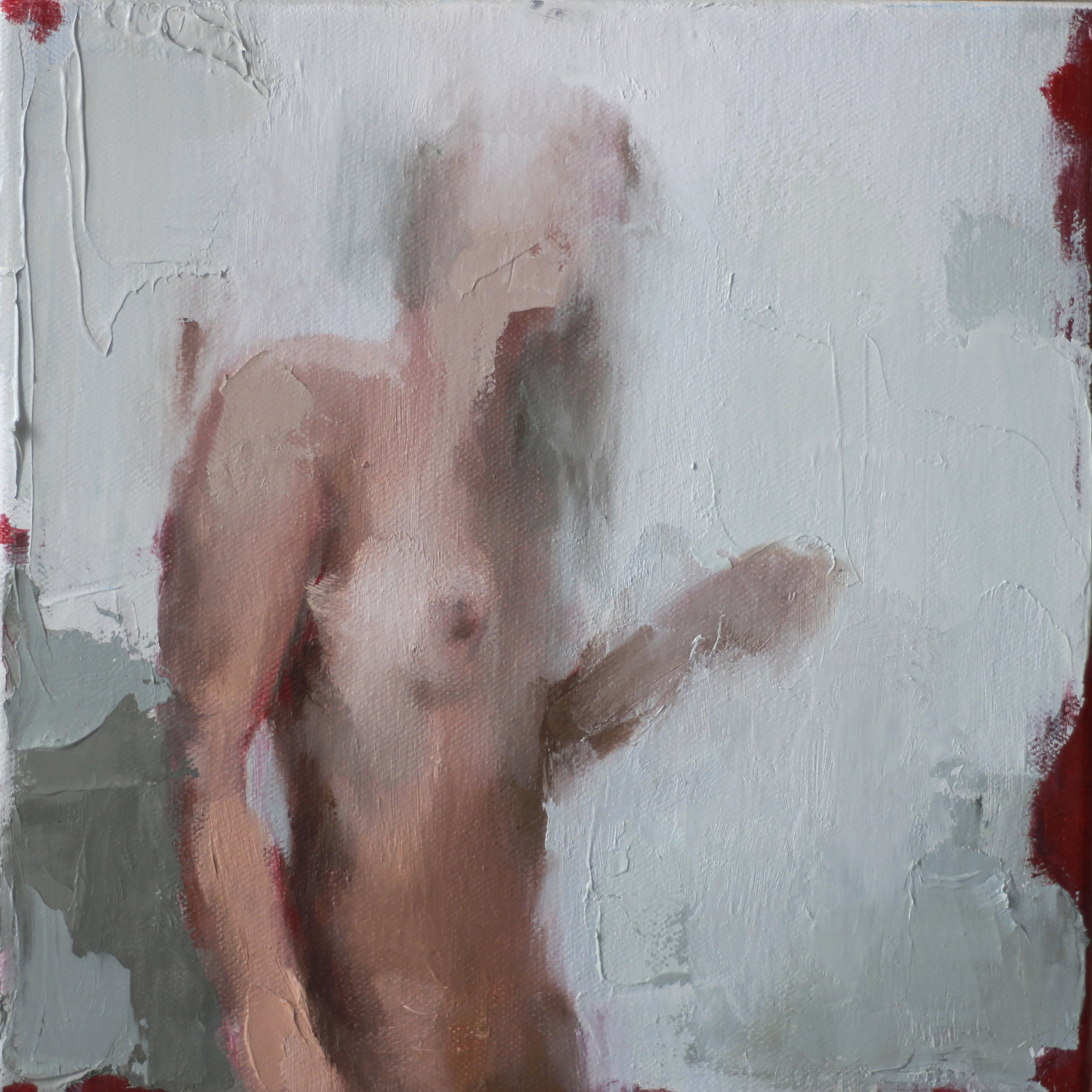 Lydia Mozzone, Opaque, oil on canvas, 8” x 8”