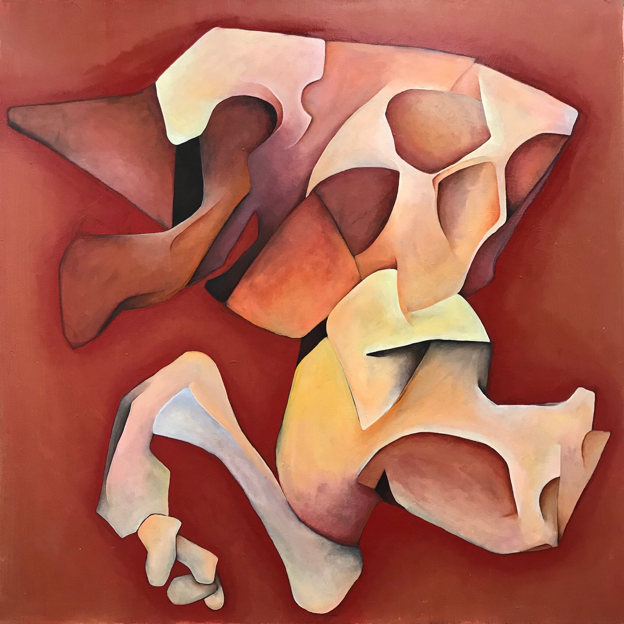Lucas Whittaker Object 2018 acrylic, pencil, and oil on canvas 36” x 36” $400 Portfolio