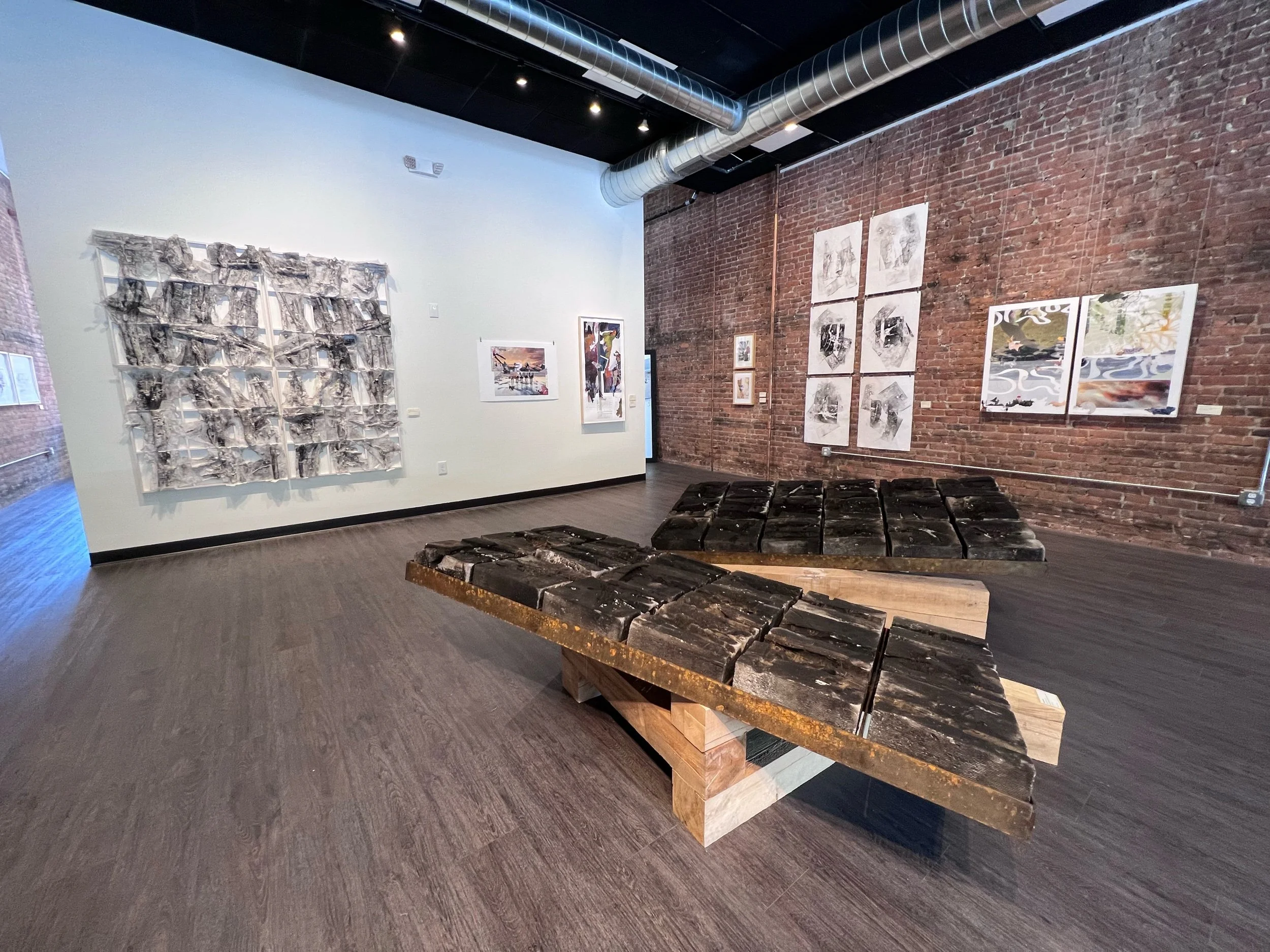 Nearby Gallery Exhibits Strong Trio with Into the Ether