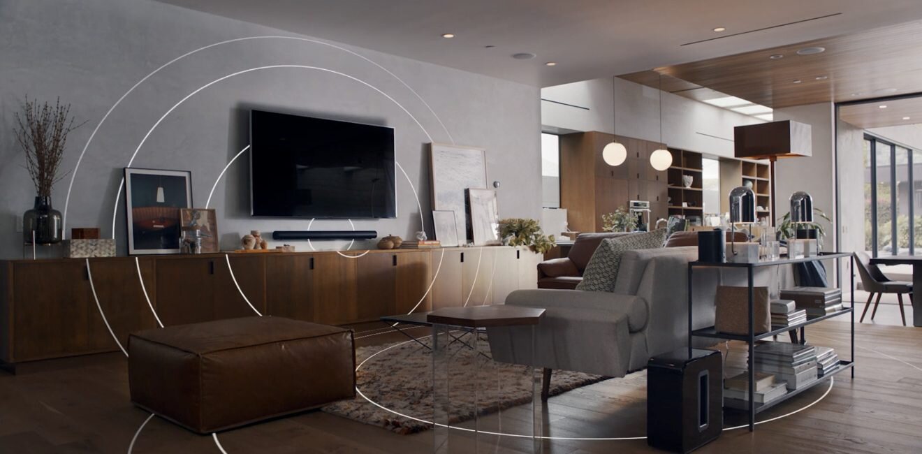Sonos Arc Set Design for Video & Stills Dir: Felipe Lima Production: Ways & Means Set Design: Victoria Foraker