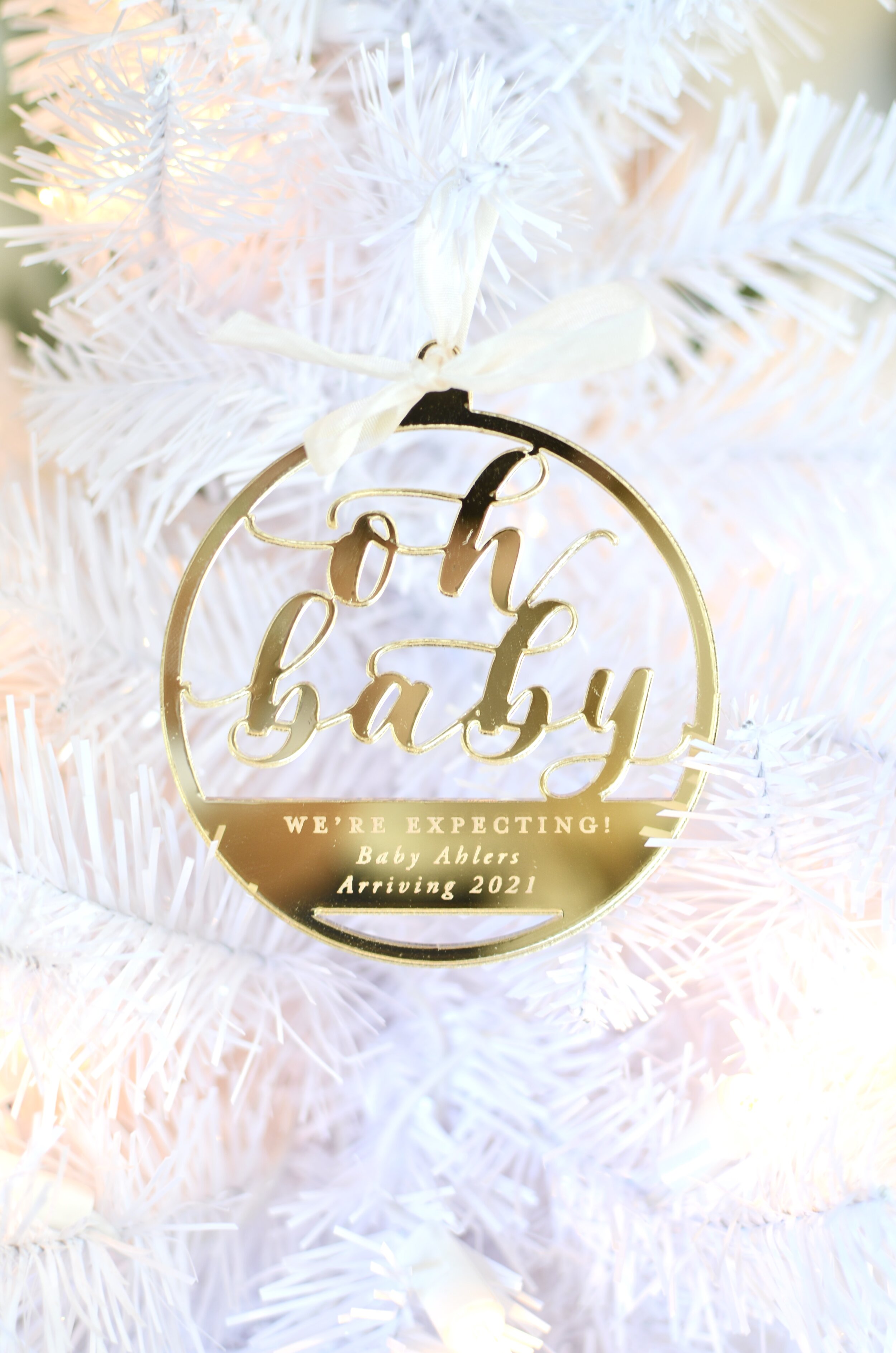 We Had A Baby Ornament