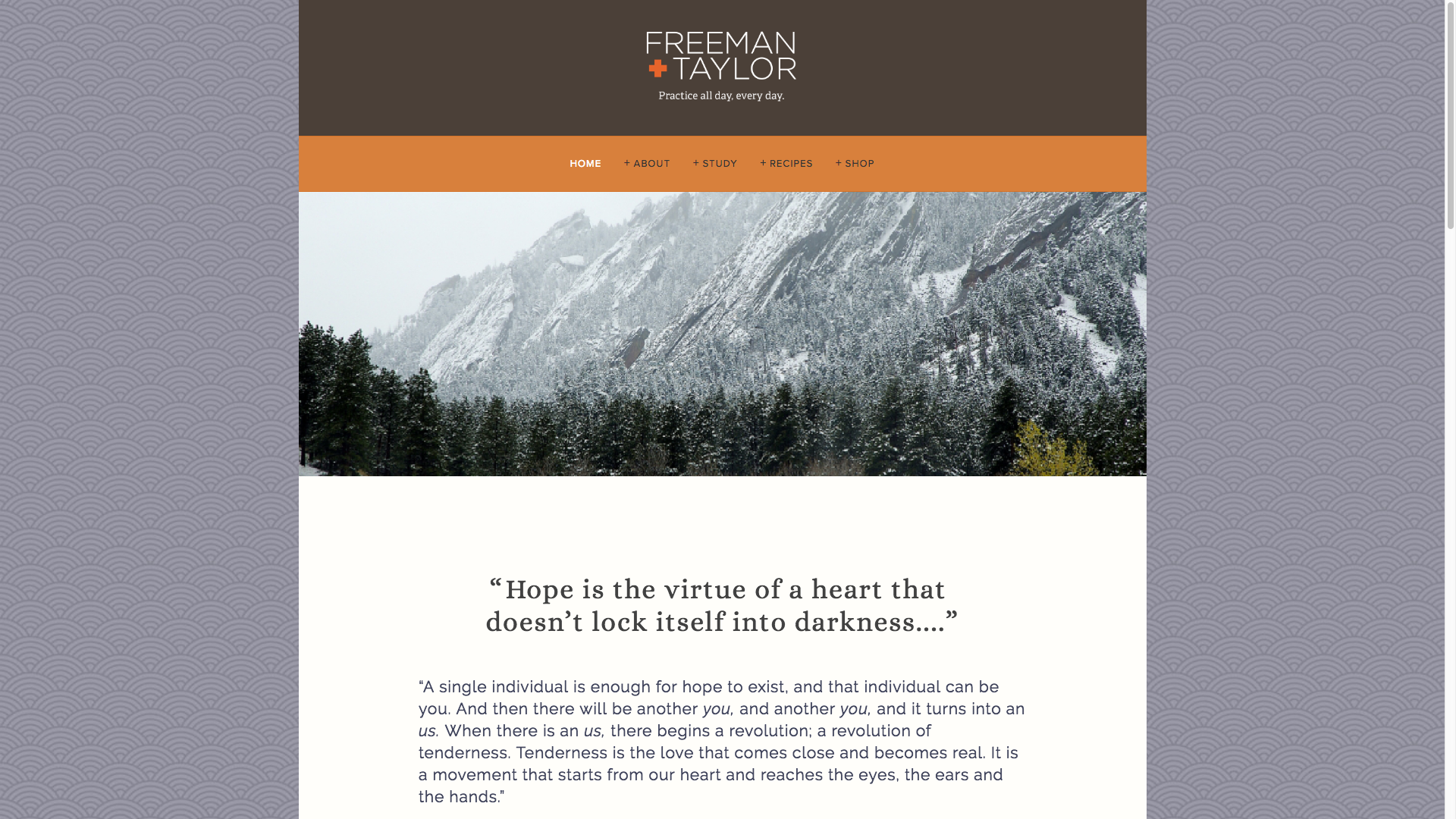 Official website of Richard Freeman and Taylor, highly respected, much beloved, rockstars of the yoga world. Visit www.richardfreemanyoga.com