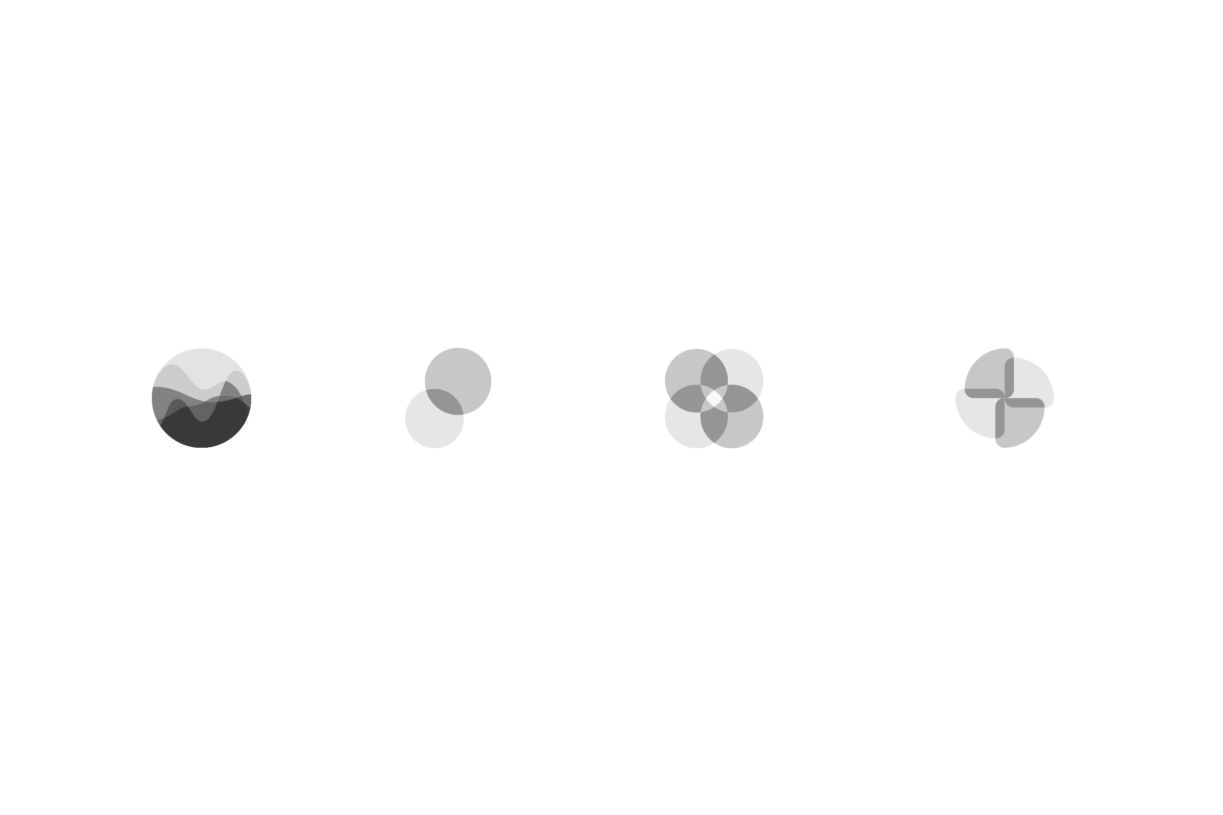 Preliminary digital explorations of an identity lock-up for the Google APAC Consumer & Market Insights (CMI) team. The selected concept expressed the data-driven responsibilities of the CMI team, which then led to the formation of overlapping g