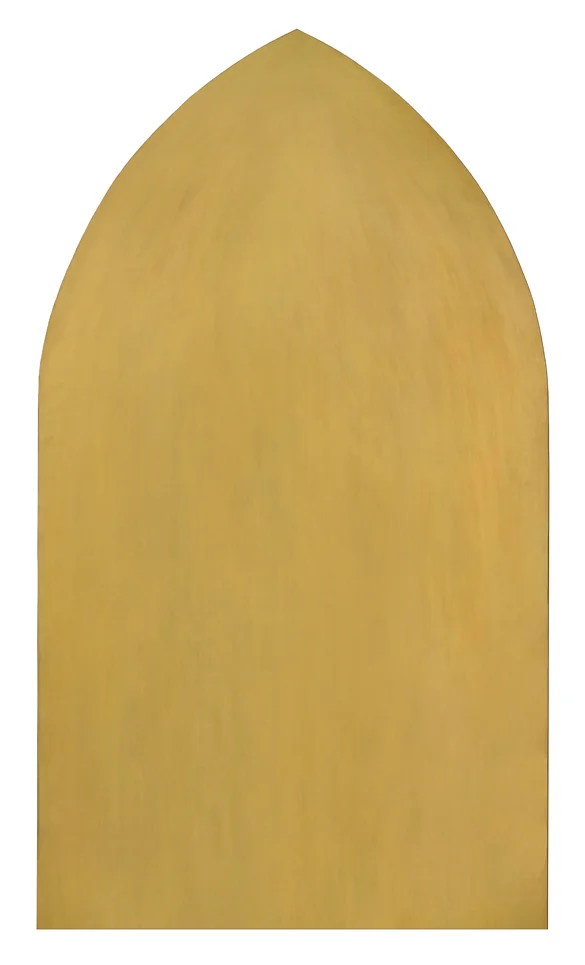 Door 1 2014, oil and acrylic on wood panel, 78 x 84