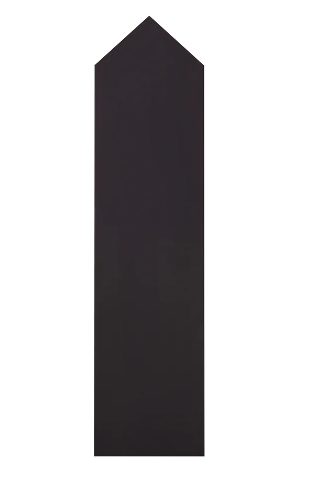 Door 7 2014, oil and acrylic on wood panel, 44 x 11