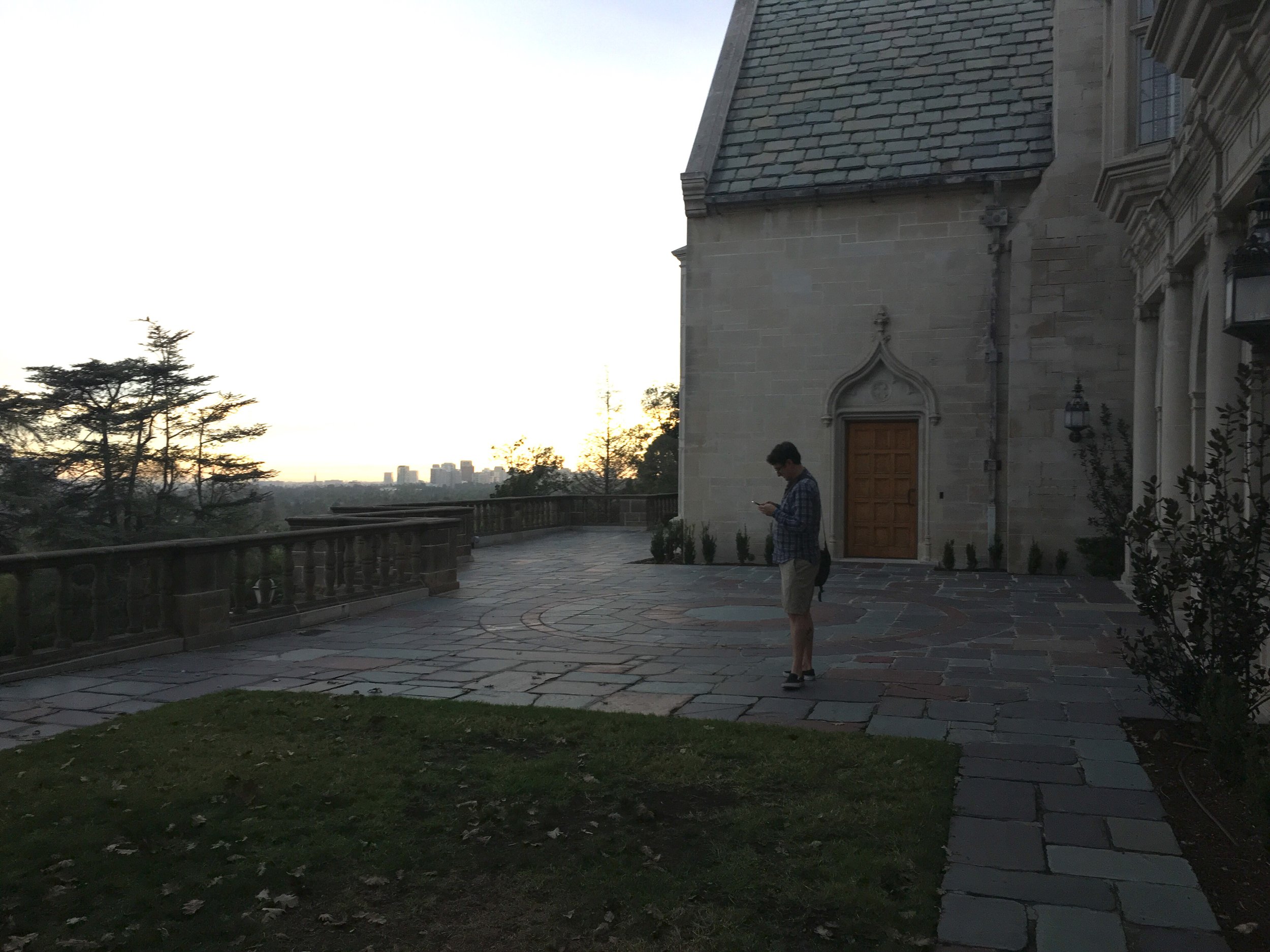 Steven at Greystone Mansion