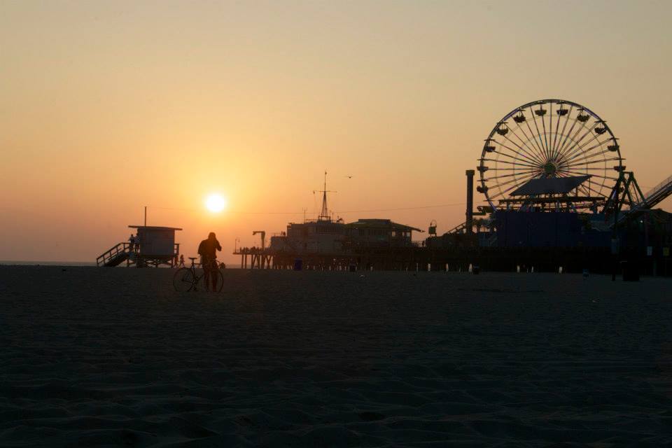 The Santa Monica Pier (photo by Steven Seighman )