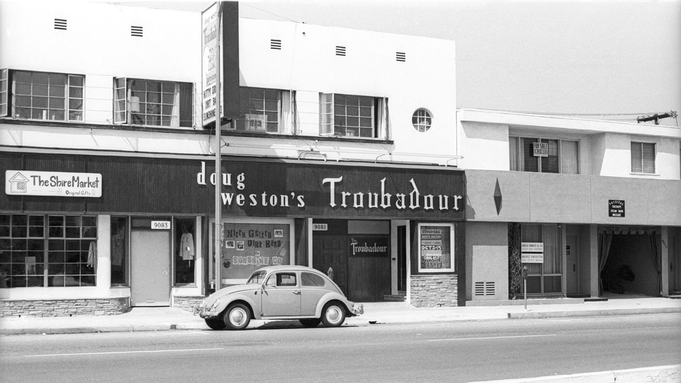 The Troubadour in the 1960s