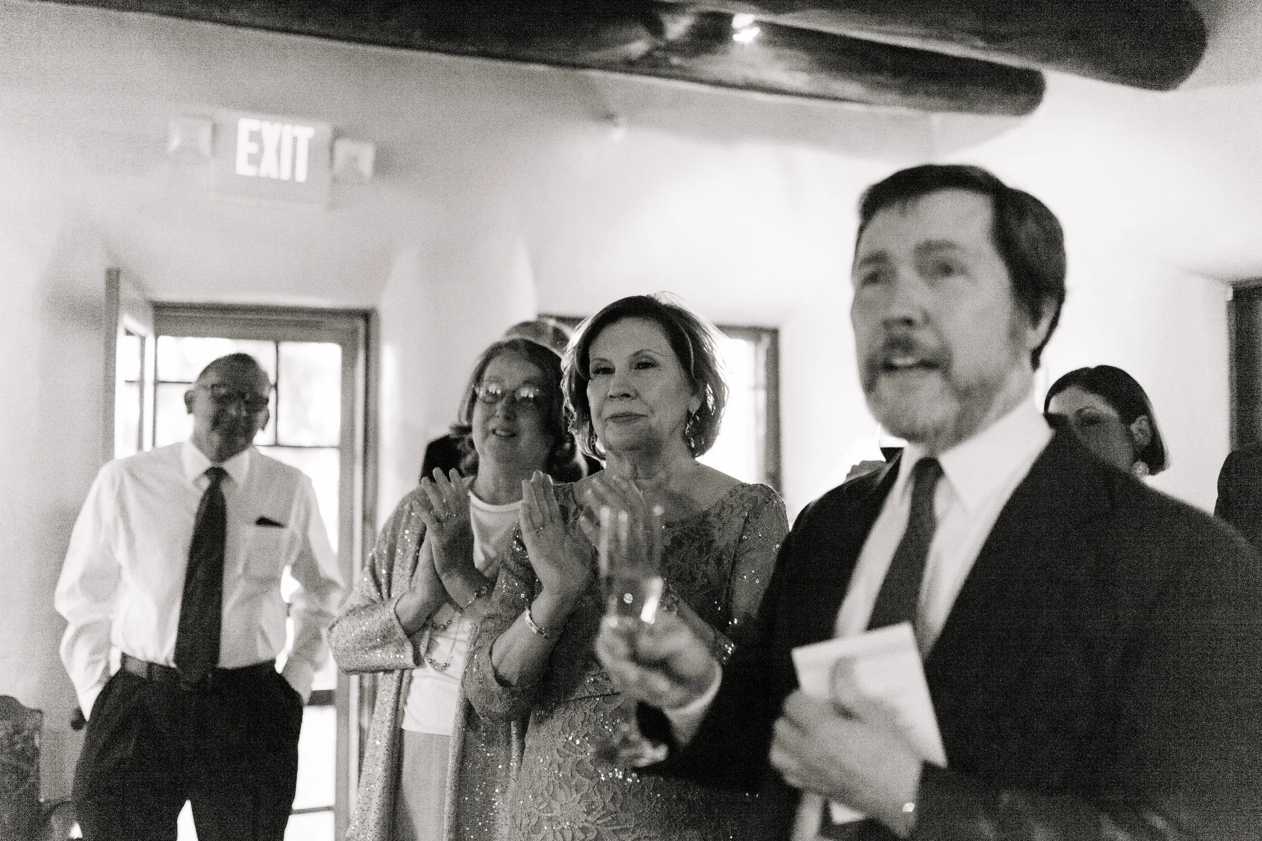 Papa John, Steven's mom, my mom and Uncle David (photo by Joni Bilderback )