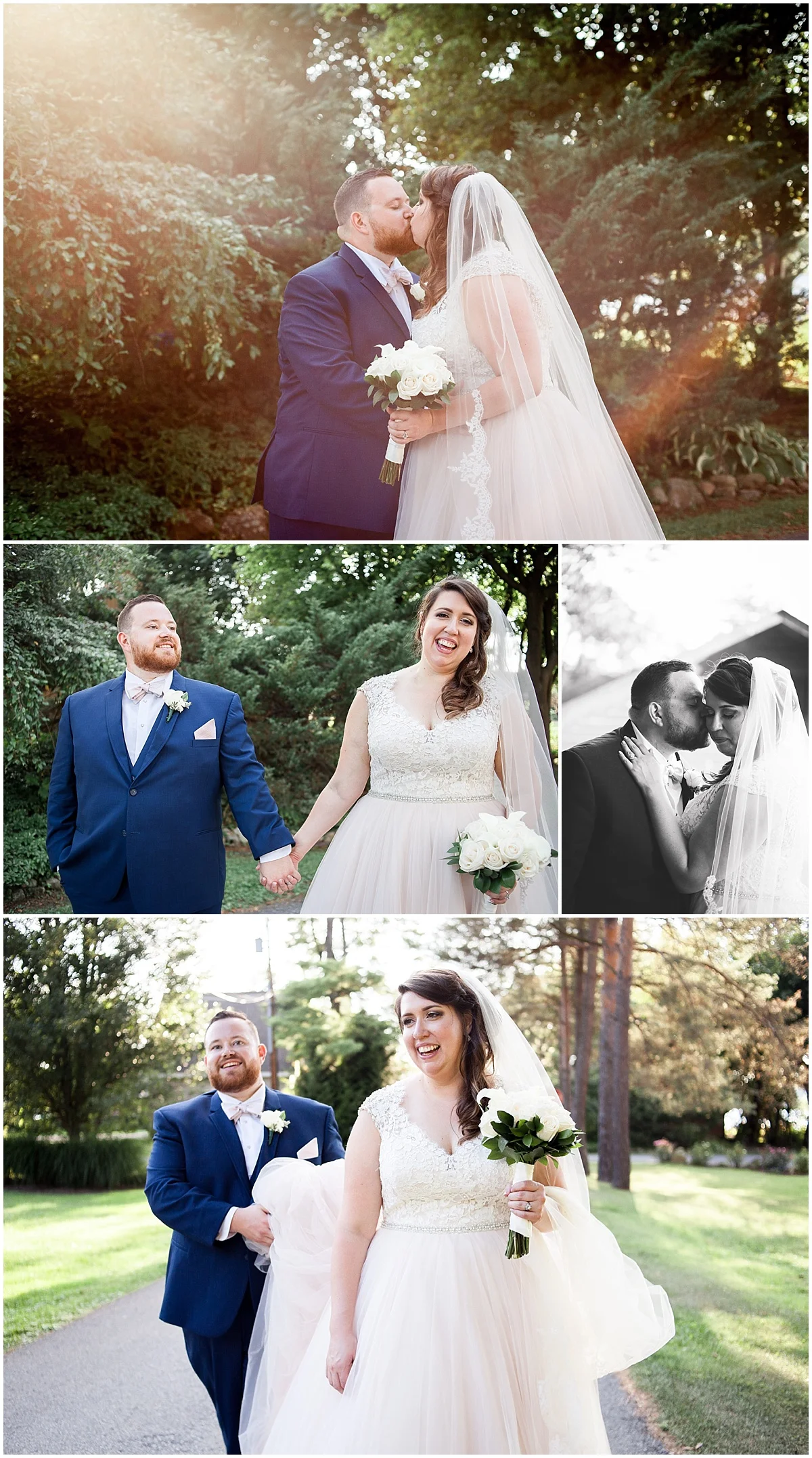 bride and groom erie pa wedding photographer