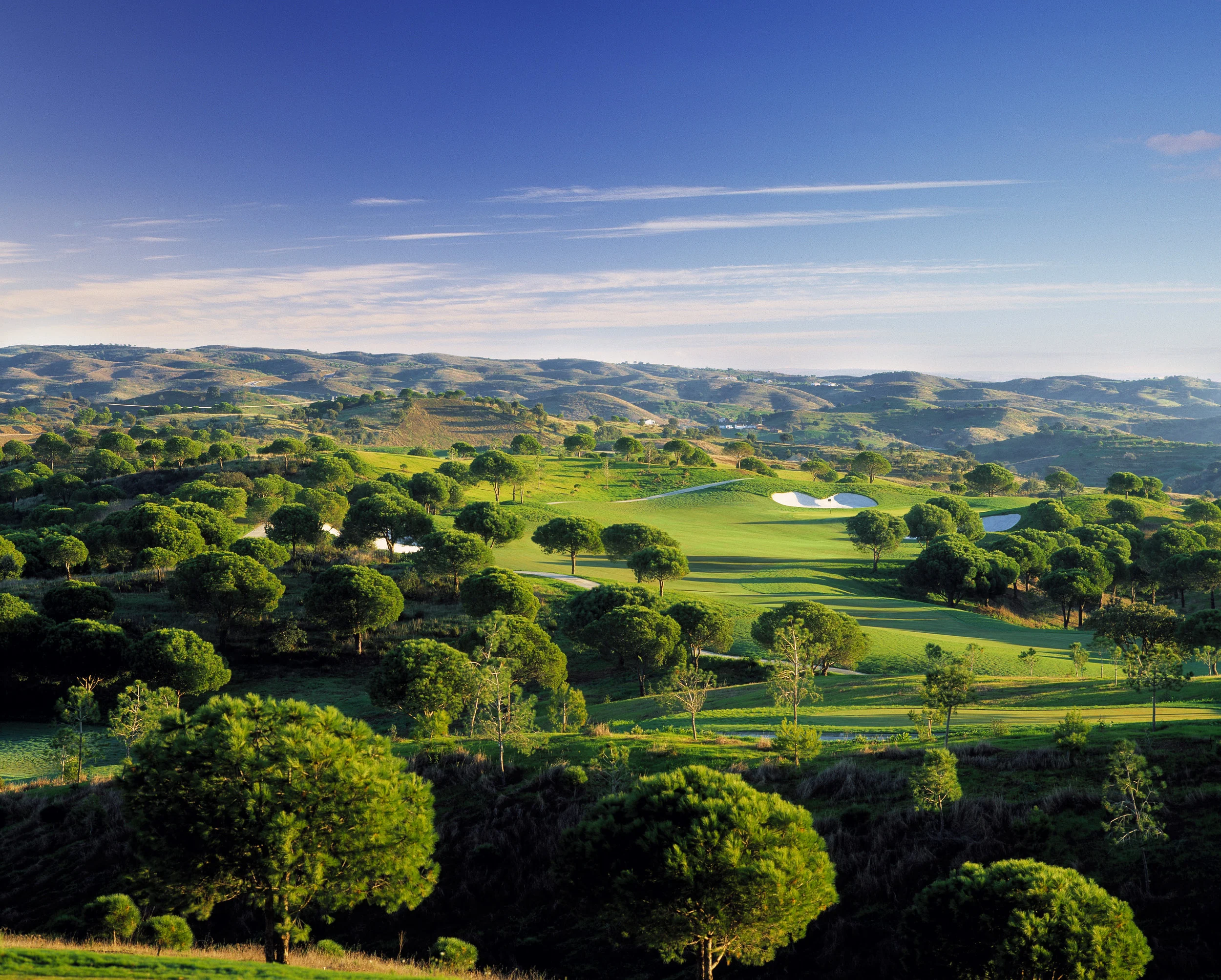 Monte Rei in it's spectacular Portuguese countryside setting. 