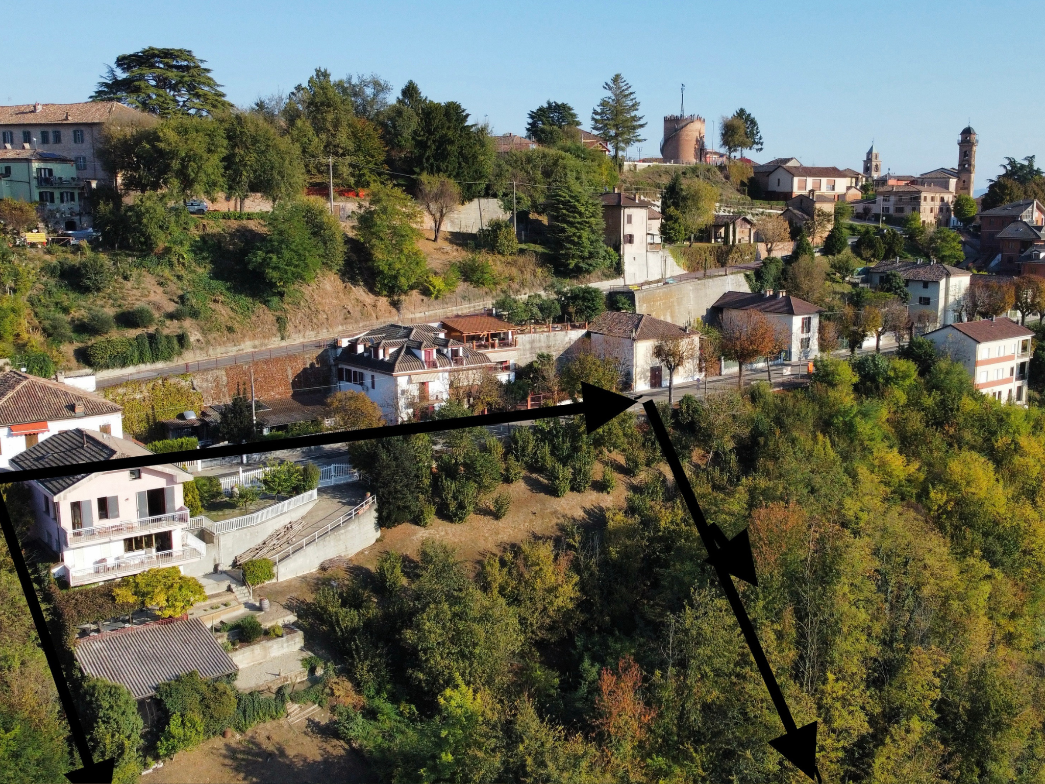 Hilltop Village House, Agliano Terme