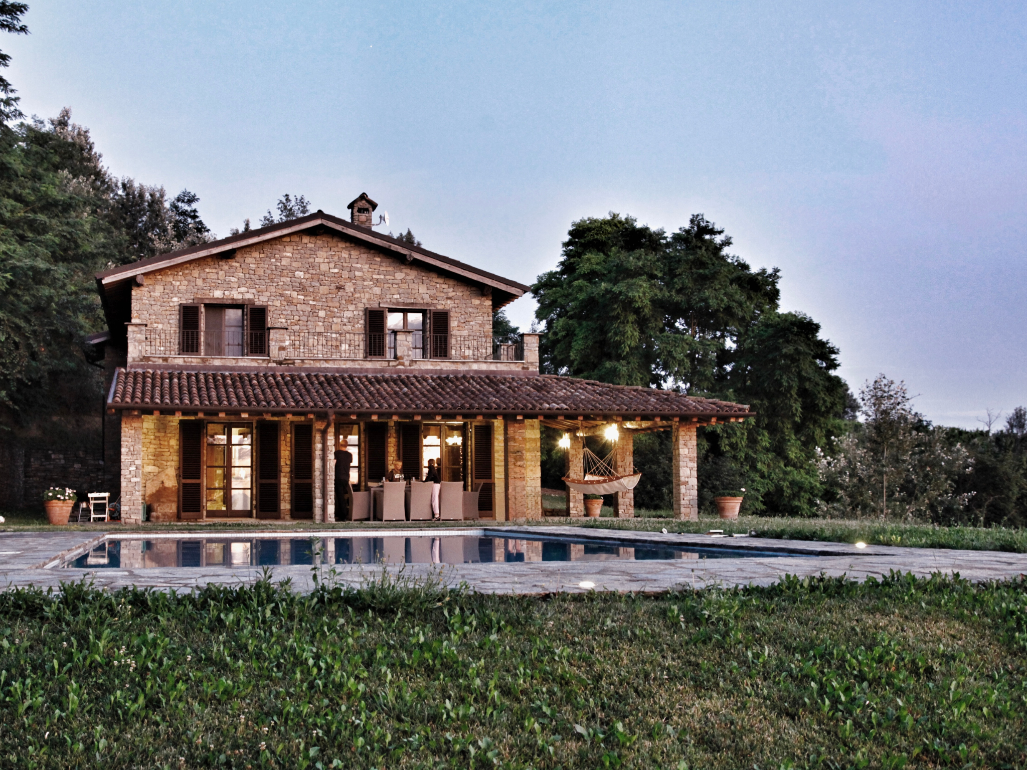 Exceptional Stone House with Pool & Panoramic Views