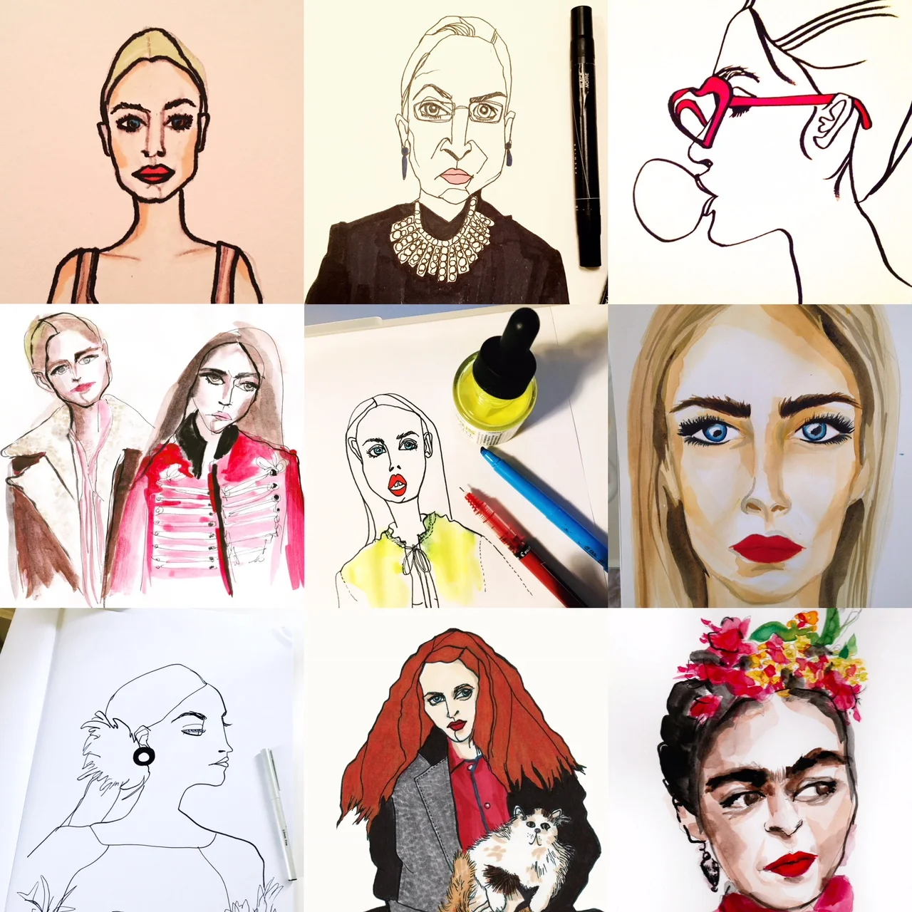Portrait Illustrations_Eva Rose.jpg