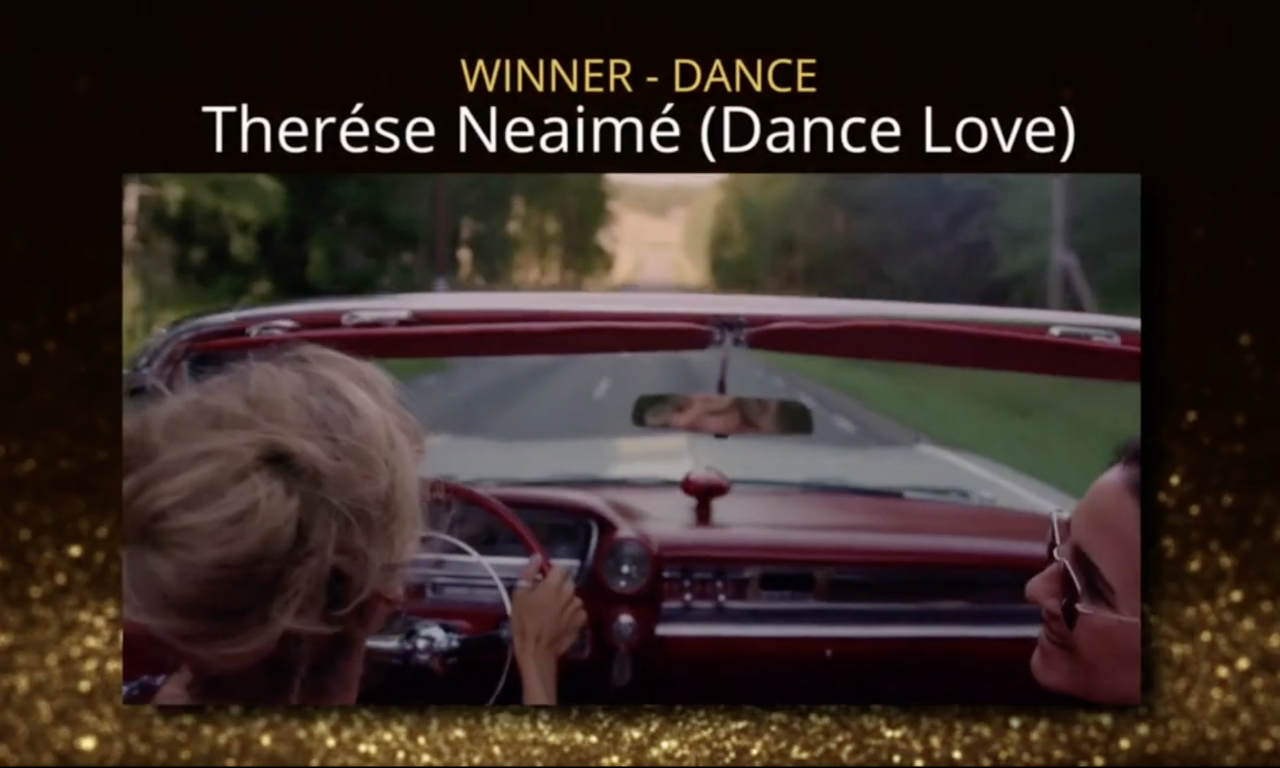 "Dance Love" wins at Hollywood Music In Media Awards