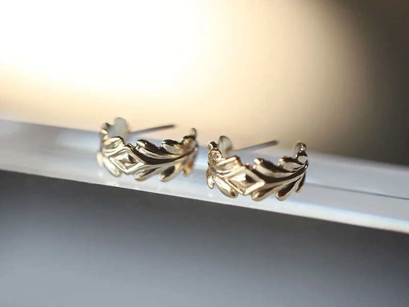 Laurel Hoop Earrings