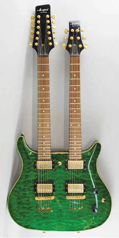 Acepro double neck electric guitar, estimate £150-250