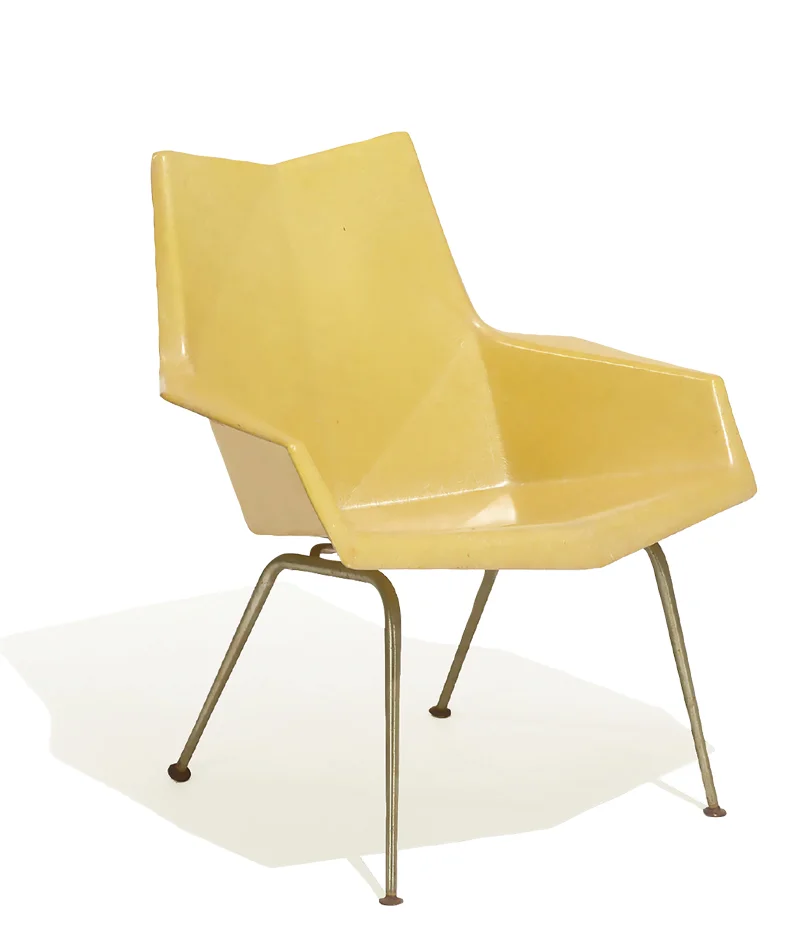 Faceted Form lounge chair from 1959.