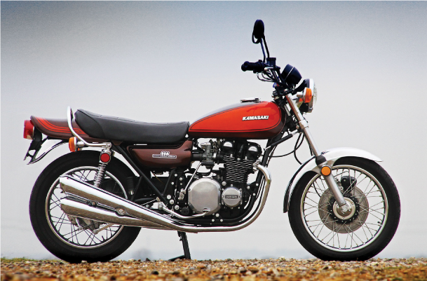 Kawasaki Z1 - This model was nicknamed the King in its day for good reason.It is the kingpin of my collection and a clear favourite. They have the looks, the performance and all the charisma. If the building caught fire I would drag this one out first! Riding a 900 zed just makes you feel very good and they have so much road presence.