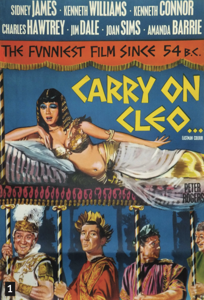 1. Carry On Cleo One-sheet, 1964, £595