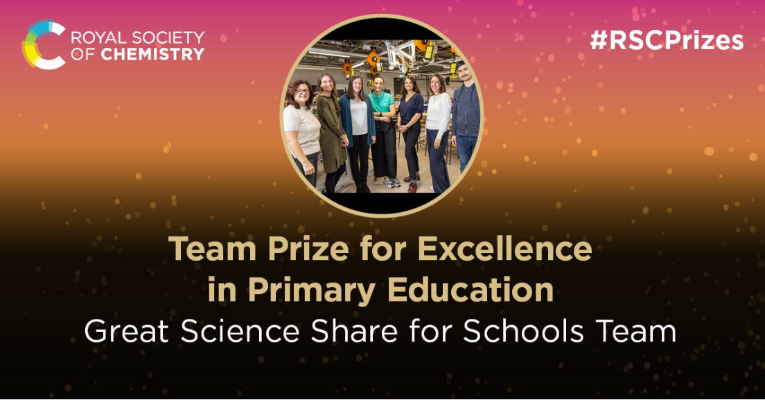 The Royal Society of Chemistry’s Team Prize for Excellence in Primary Education