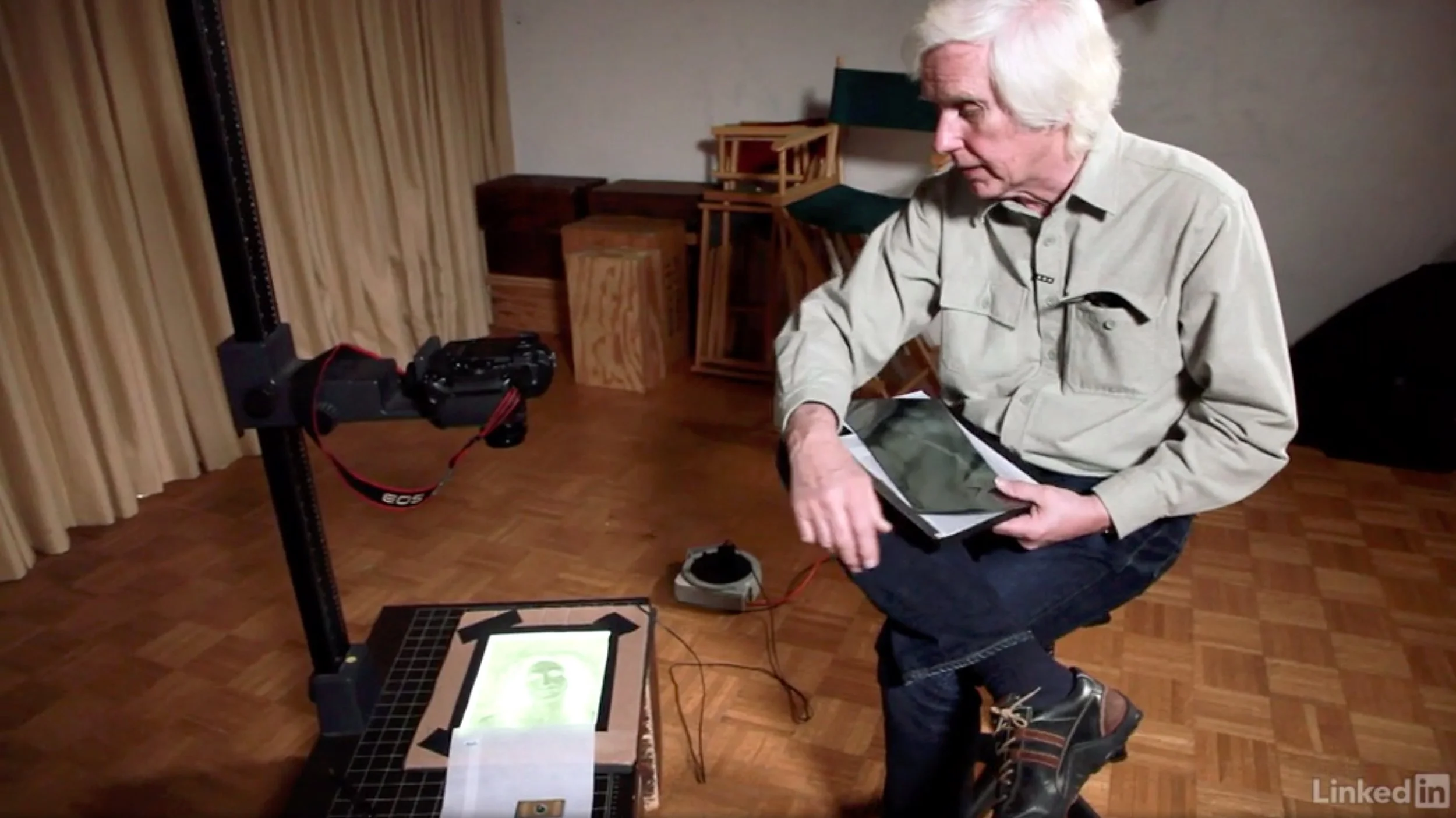 Douglas Kirkland on Photography: Shooting with an 8x10 Camera (Source: LinkedIn Learning, 2019)