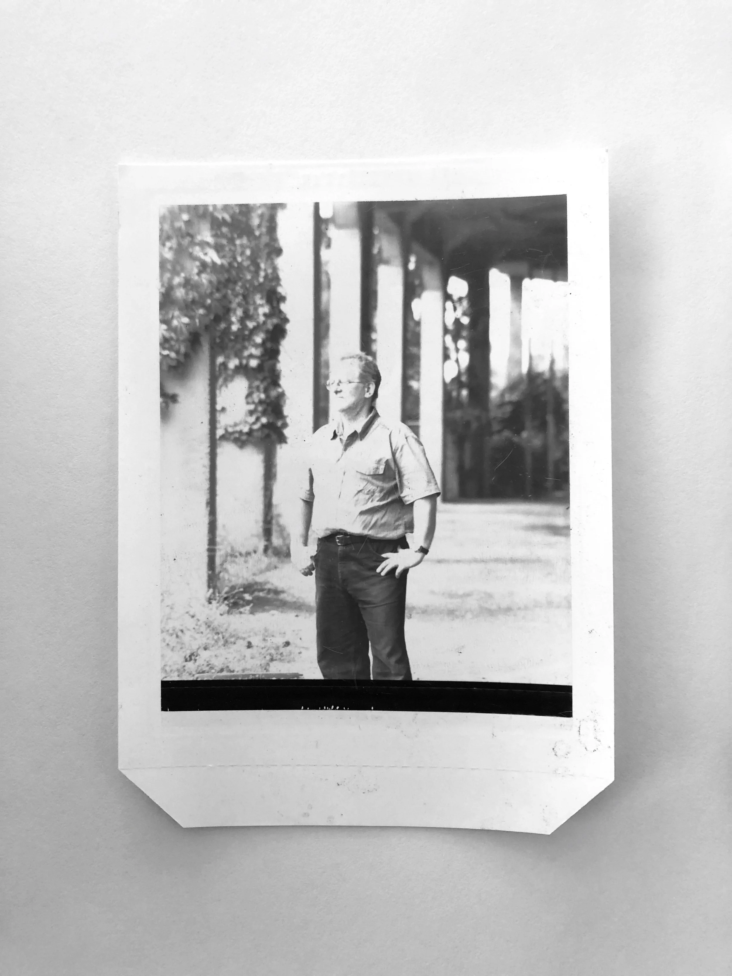 Fig. 1: Mark Test Shoot Polaroid 01 (Source: Machinski, 2019)