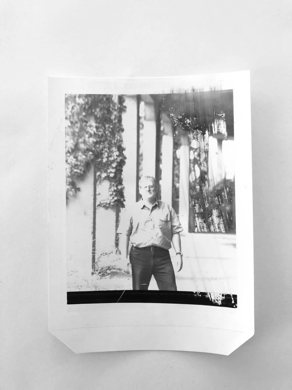 Fig. 2: Mark Test Shoot Polaroid 02 (Source: Machinski, 2019)
