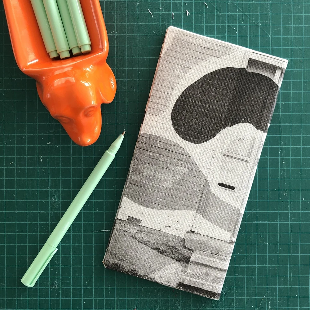 Rafael Street Portraits Notebook Back